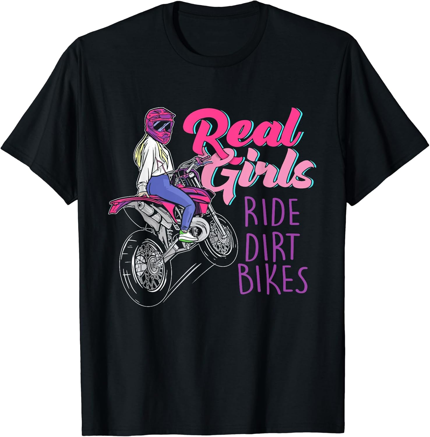 Cool Motocross Dirt Bike Designs - Adult & Kids T-Shirts, Sweatshirts & Hoodies apparel design preview 1