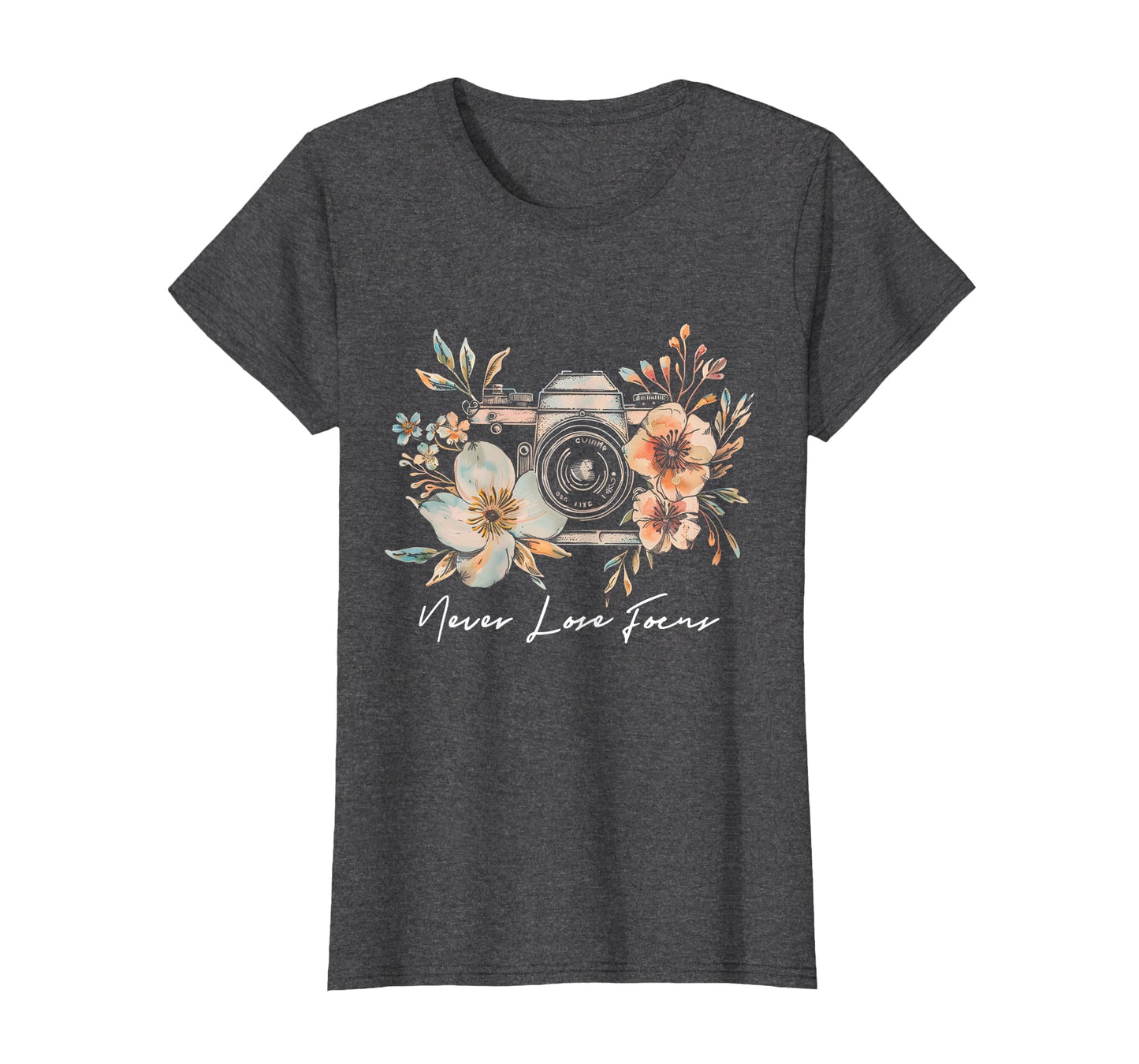 Photographer Never Lose Focus Camera T-Shirt - Novelty Apparel Men Women - T-Shirt, Sweatshirt, Hoodie