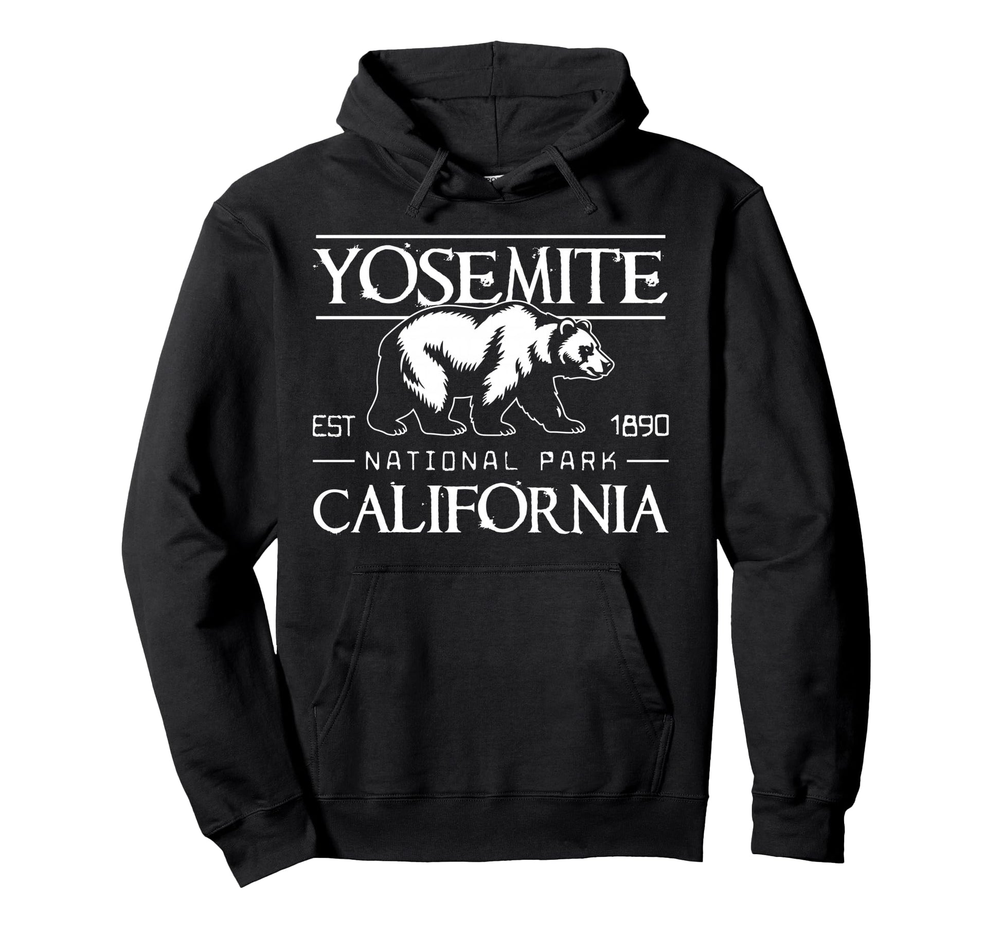 Yosemite National Park Est 1890 Hoodie - Casual Everyday Wear Unisex - T-Shirt, Sweatshirt, Hoodie