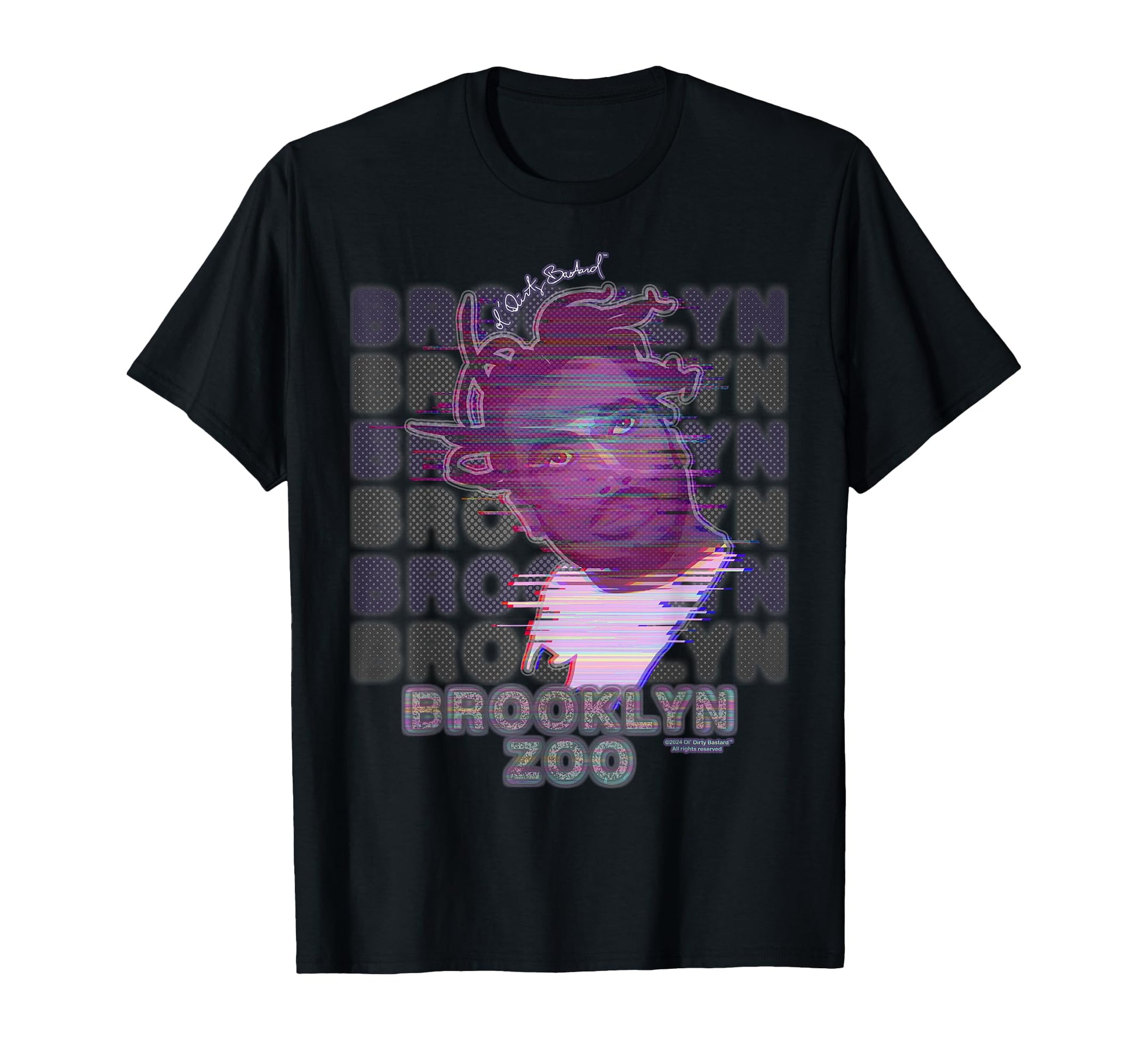 Odb Ol Dirty Ba Ard Brooklyn Zoo Glitch T-Shirt - Unique Graphic Unisex - T-Shirt, Sweatshirt, Hoodie