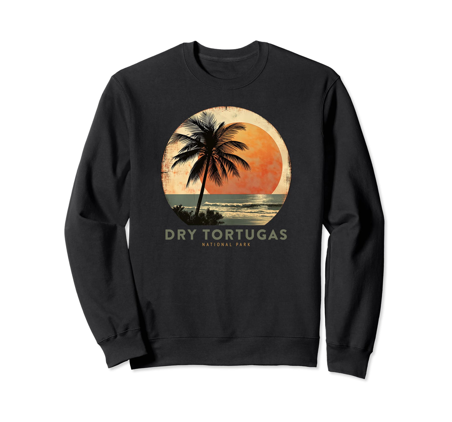 Dry Tortugas National Park Beach Sweatshirt - Minimalist Print Unisex - T-Shirt, Sweatshirt, Hoodie
