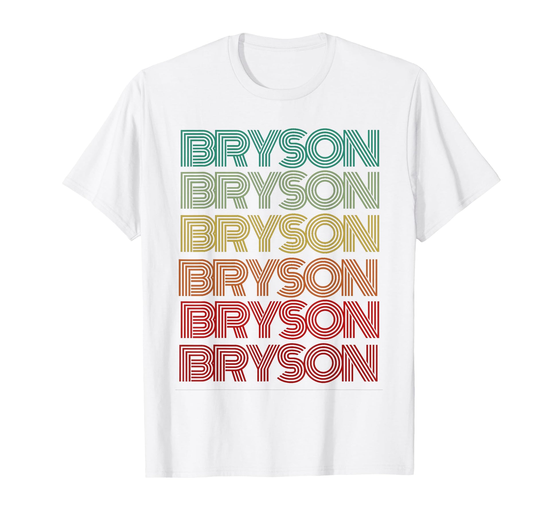 First Name Bryson Personalized T-Shirt - Aesthetic Graphic for Adults - T-Shirt, Sweatshirt, Hoodie