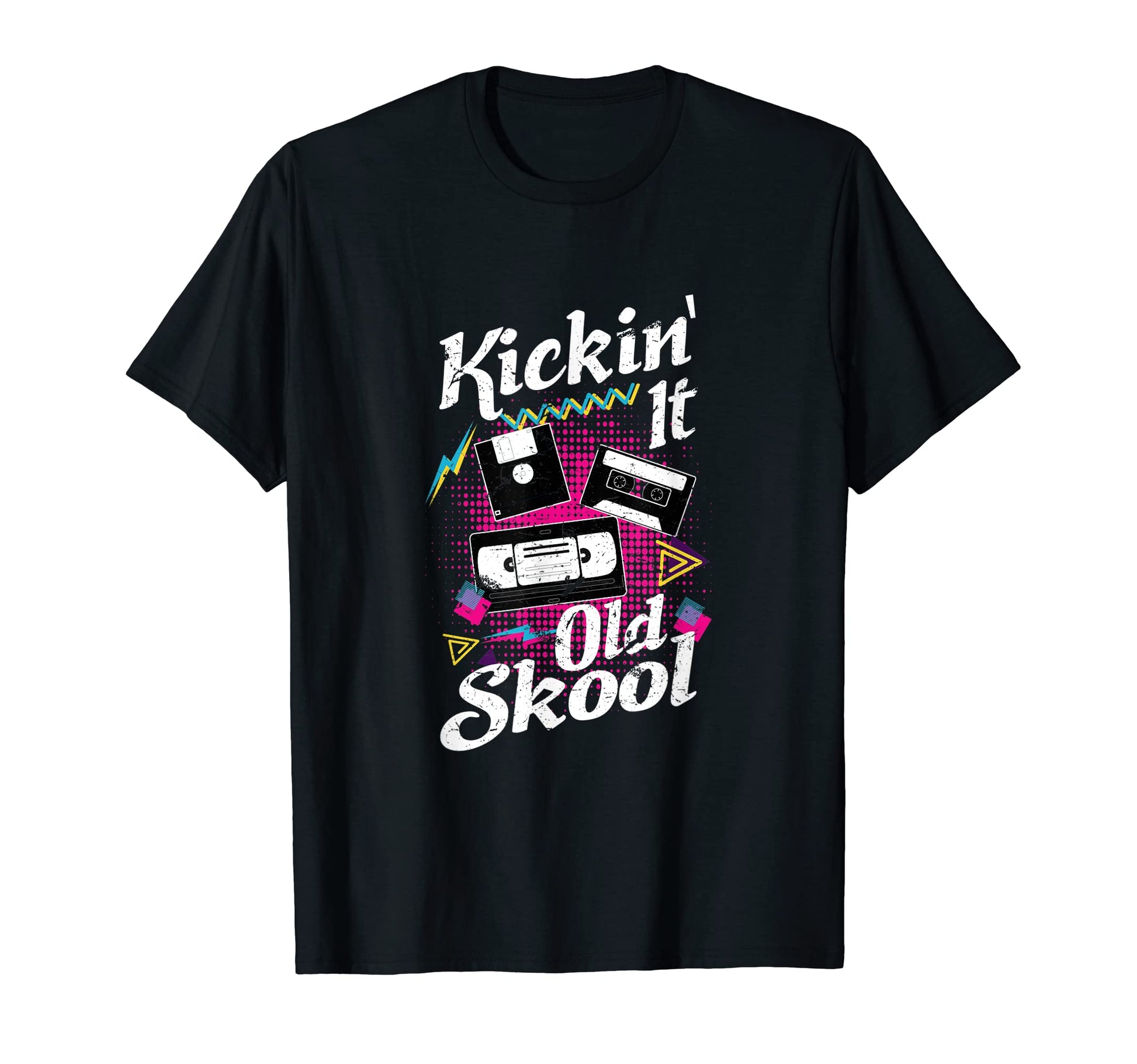 Kickin It Old Skool Legendary 90S T-Shirt - Novelty Apparel for Adults - T-Shirt, Sweatshirt, Hoodie