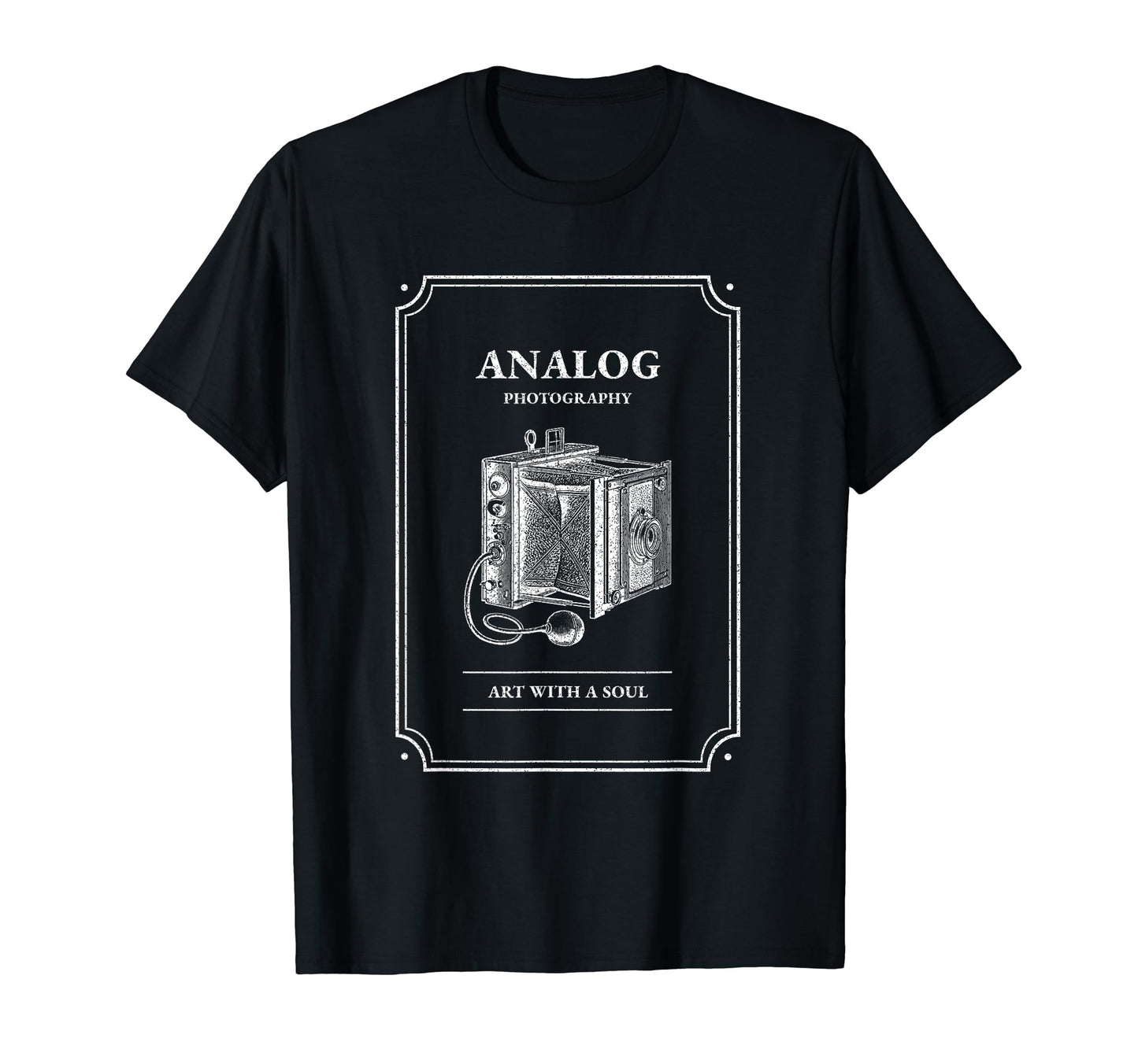 Analog Photography Art Soul Camera T-Shirt - Unique Graphic Unisex - T-Shirt, Sweatshirt, Hoodie