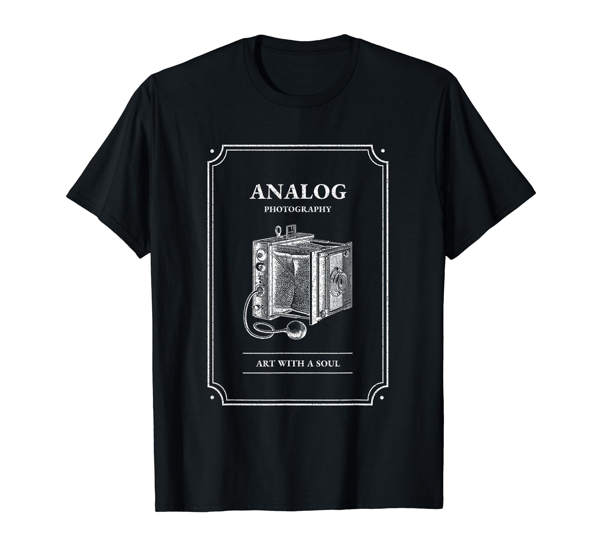 Analog Photography Art Soul Camera T-Shirt - Streetwear Style Men Women - T-Shirt, Sweatshirt, Hoodie