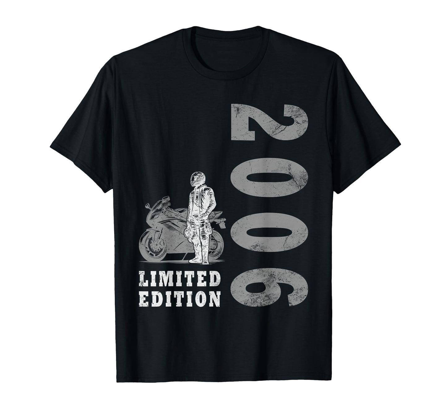 18 Years Biker 2006 Motorcycle T-Shirt - Fun Novelty Design Men Women - T-Shirt, Sweatshirt, Hoodie