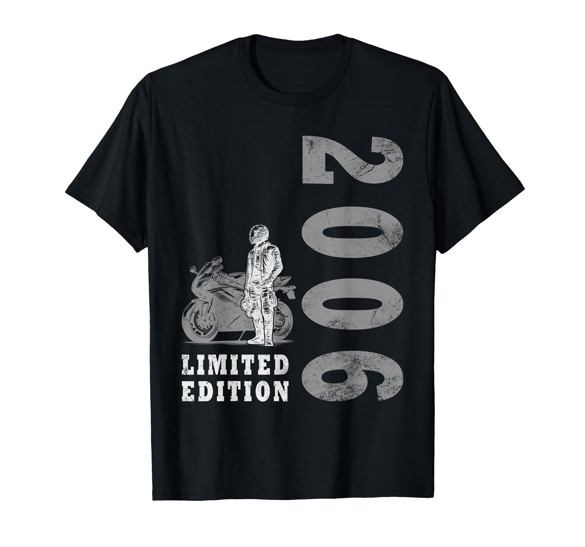 18 Years Biker 2006 Motorcycle T-Shirt - Fun Novelty Design Men Women - T-Shirt, Sweatshirt, Hoodie