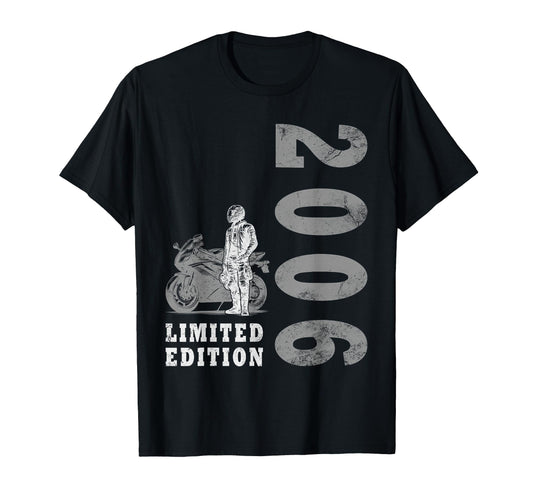 18 Years Biker 2006 Motorcycle T-Shirt - Fun Novelty Design Men Women - T-Shirt, Sweatshirt, Hoodie