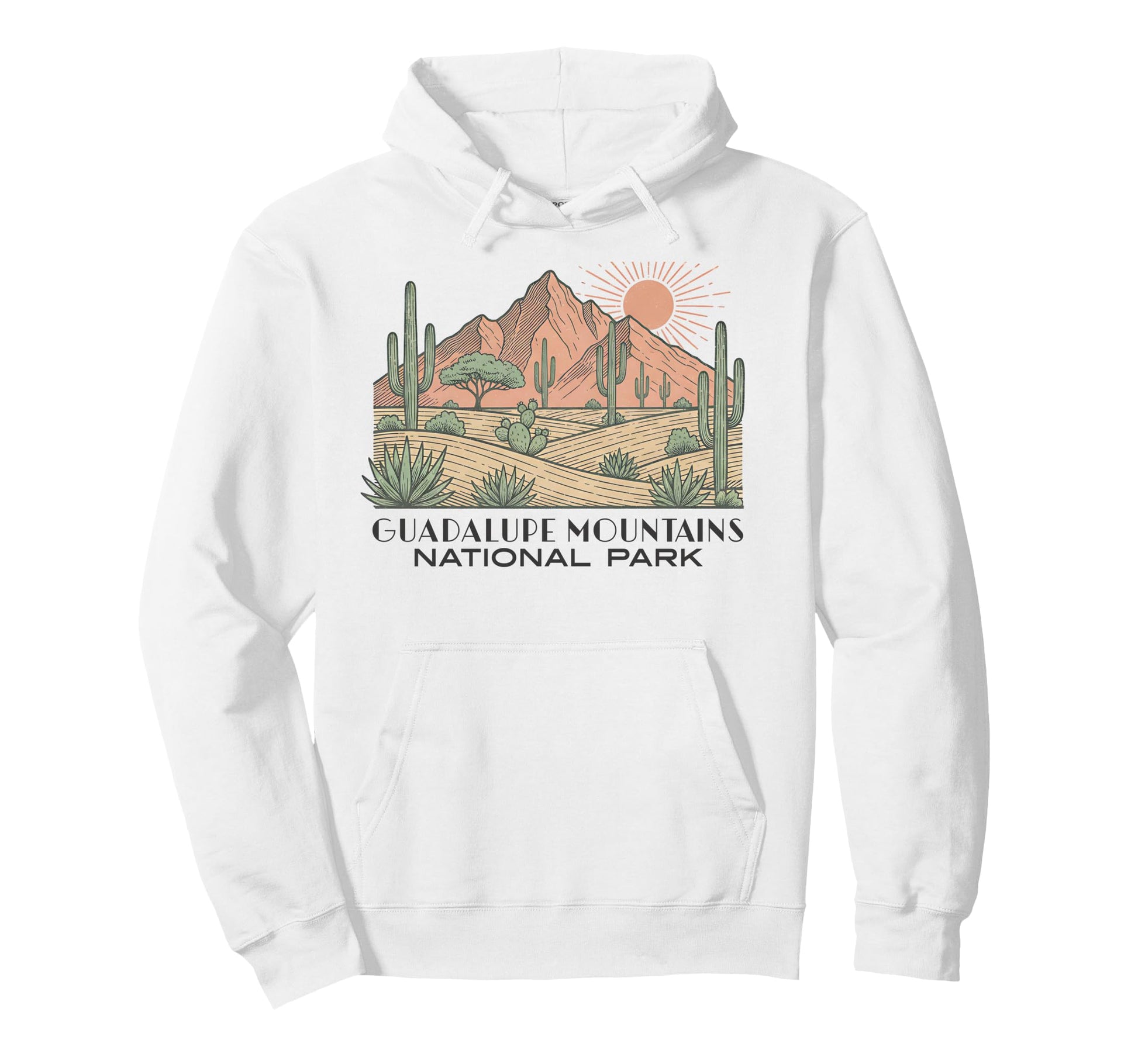 Guadalupe Mountains National Park Hoodie - Unique Graphic for Adults - T-Shirt, Sweatshirt, Hoodie