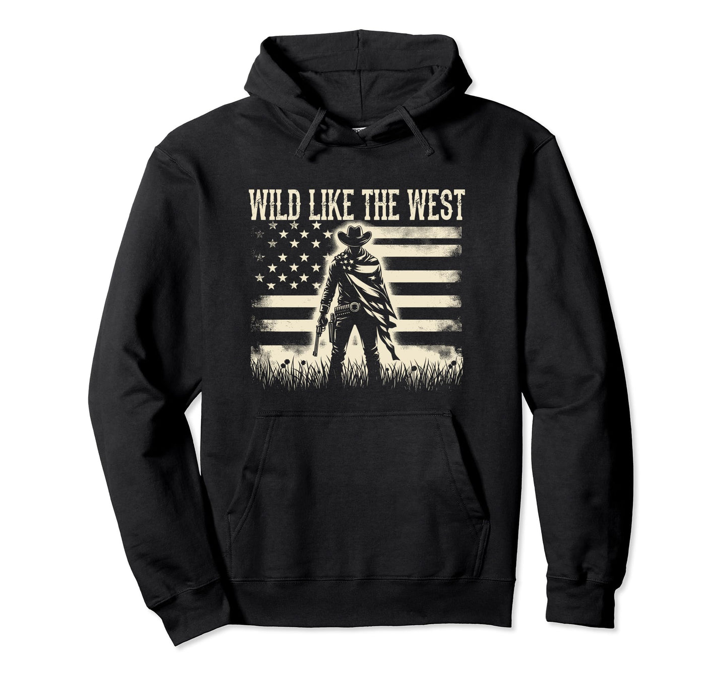 Wild Like West Country Fan Western Hoodie - Casual Everyday Wear Men Women - T-Shirt, Sweatshirt, Hoodie