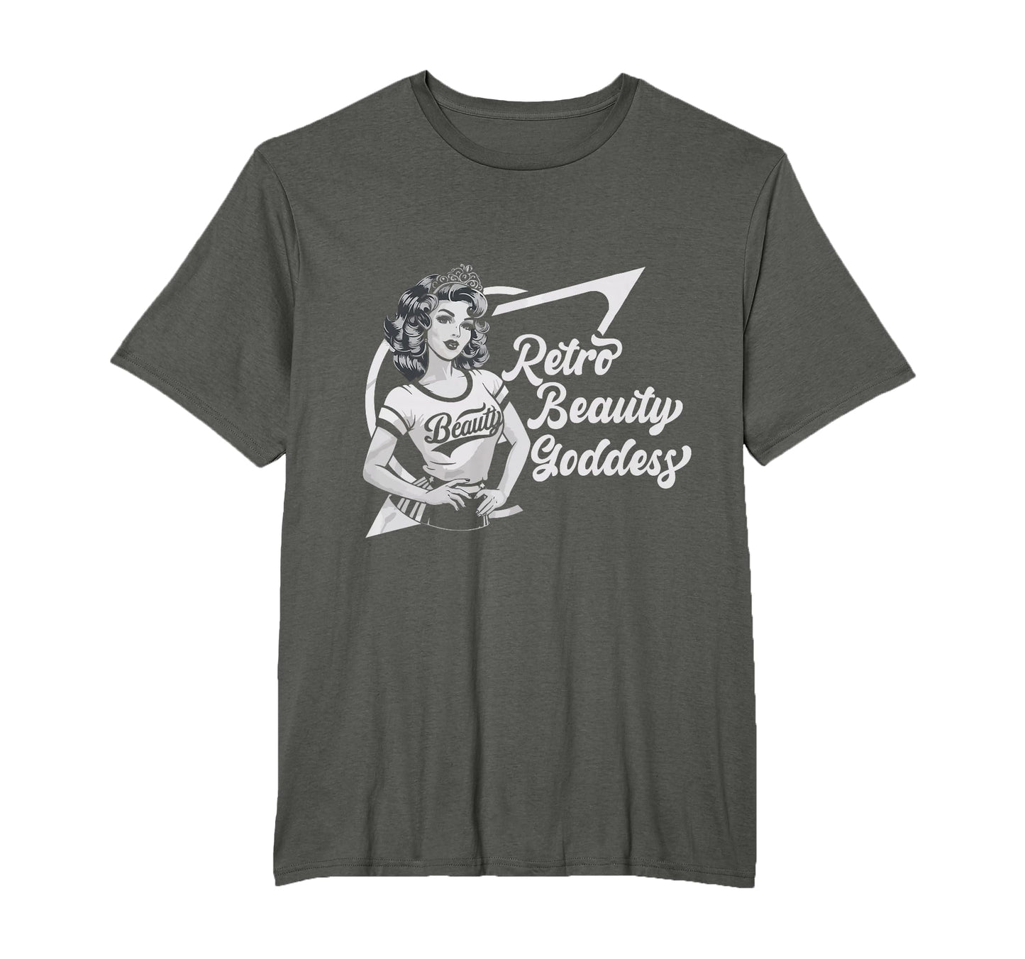 Pinup Beauty Sassy American T-Shirt - Novelty Apparel for Adults - T-Shirt, Sweatshirt, Hoodie