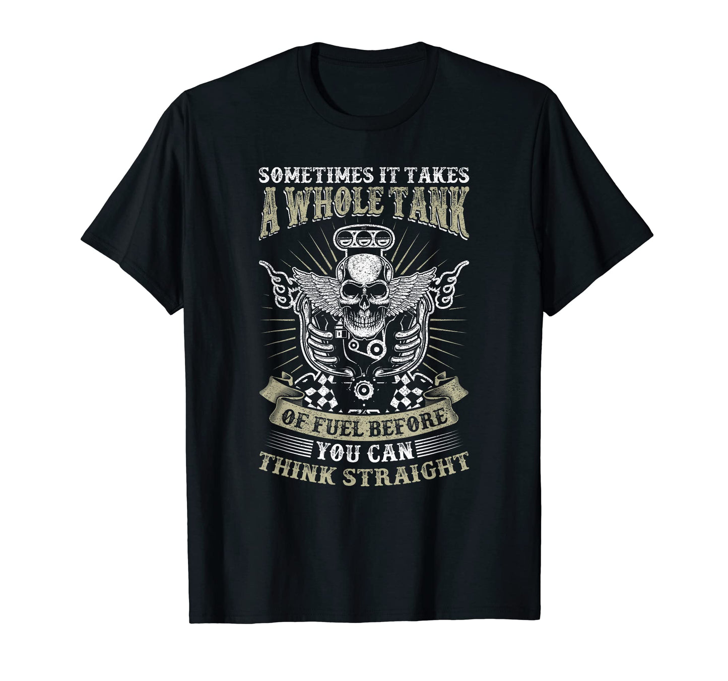Motorbike Biker Motorcyclist Motorcycle T-Shirt - Unique Graphic for Adults - T-Shirt, Sweatshirt, Hoodie