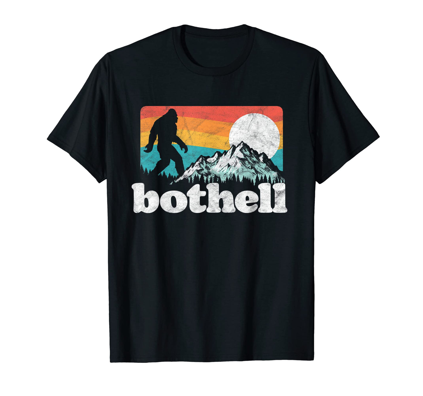 Bothell West Washington Bigfoot T-Shirt - Custom Art Print Men Women - T-Shirt, Sweatshirt, Hoodie