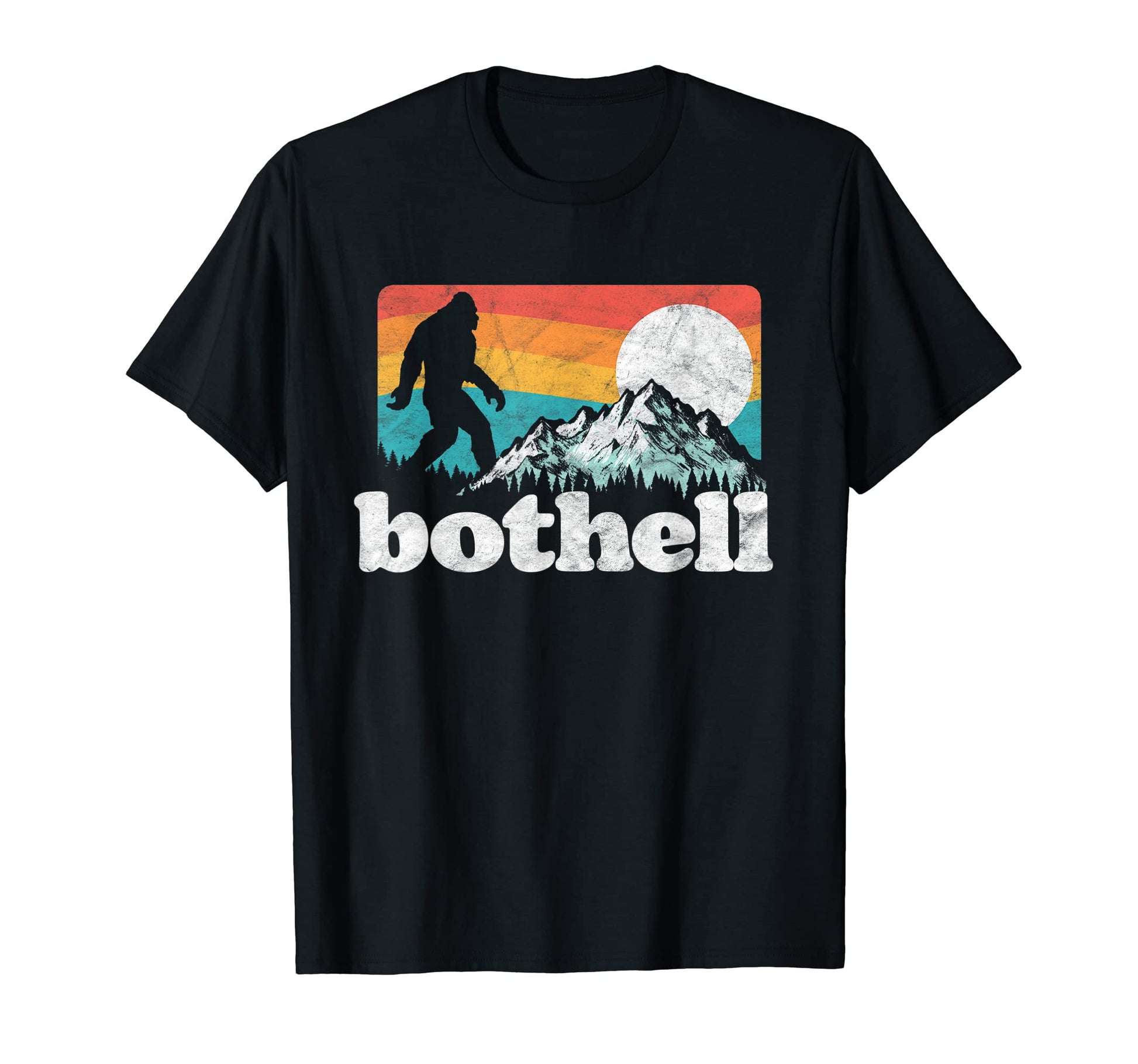 Bothell West Washington Bigfoot T-Shirt - Custom Art Print Men Women - T-Shirt, Sweatshirt, Hoodie