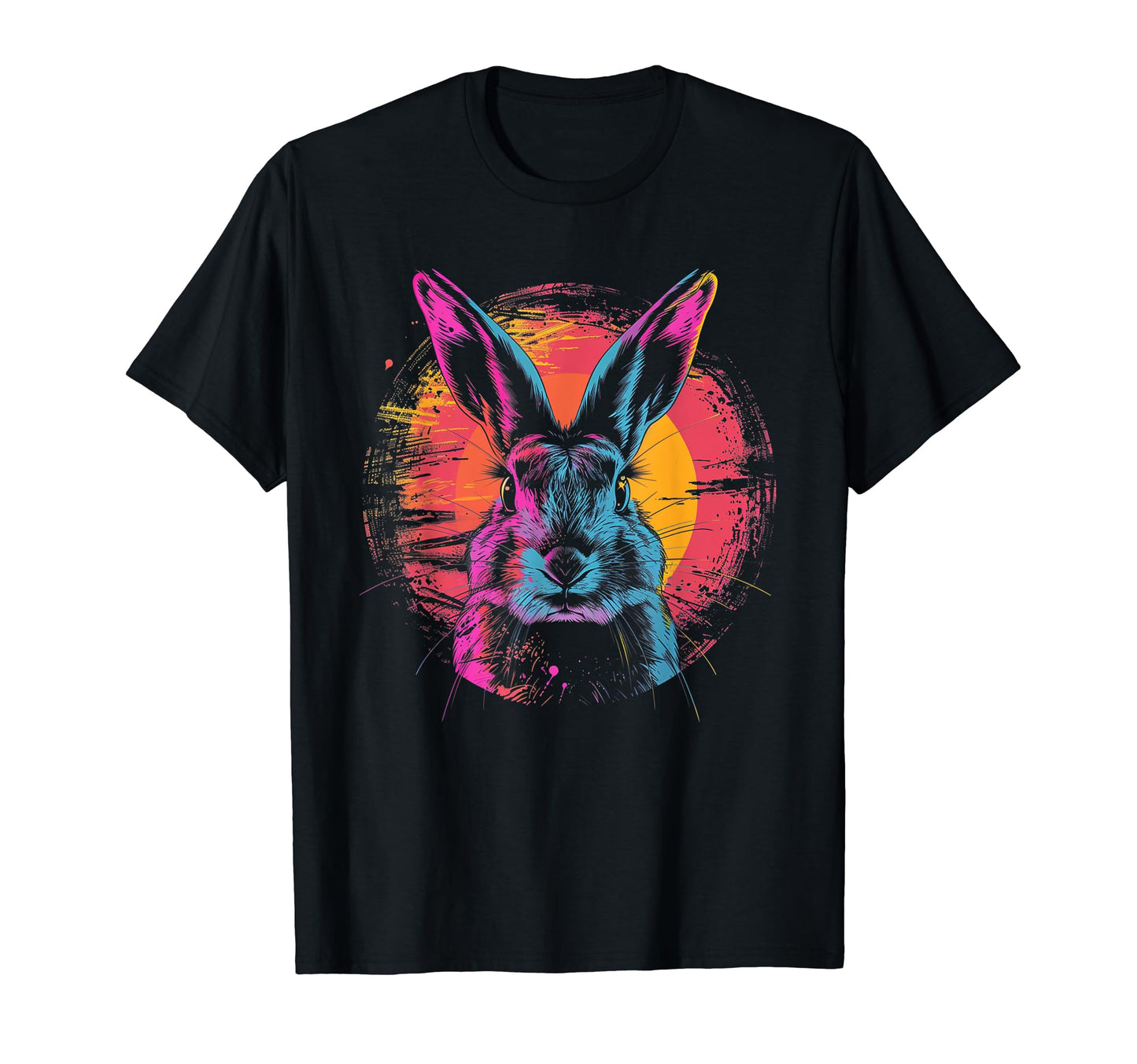 Rabbit Bunny Vaporwave Aesthetic T-Shirt - Novelty Apparel for Adults - T-Shirt, Sweatshirt, Hoodie