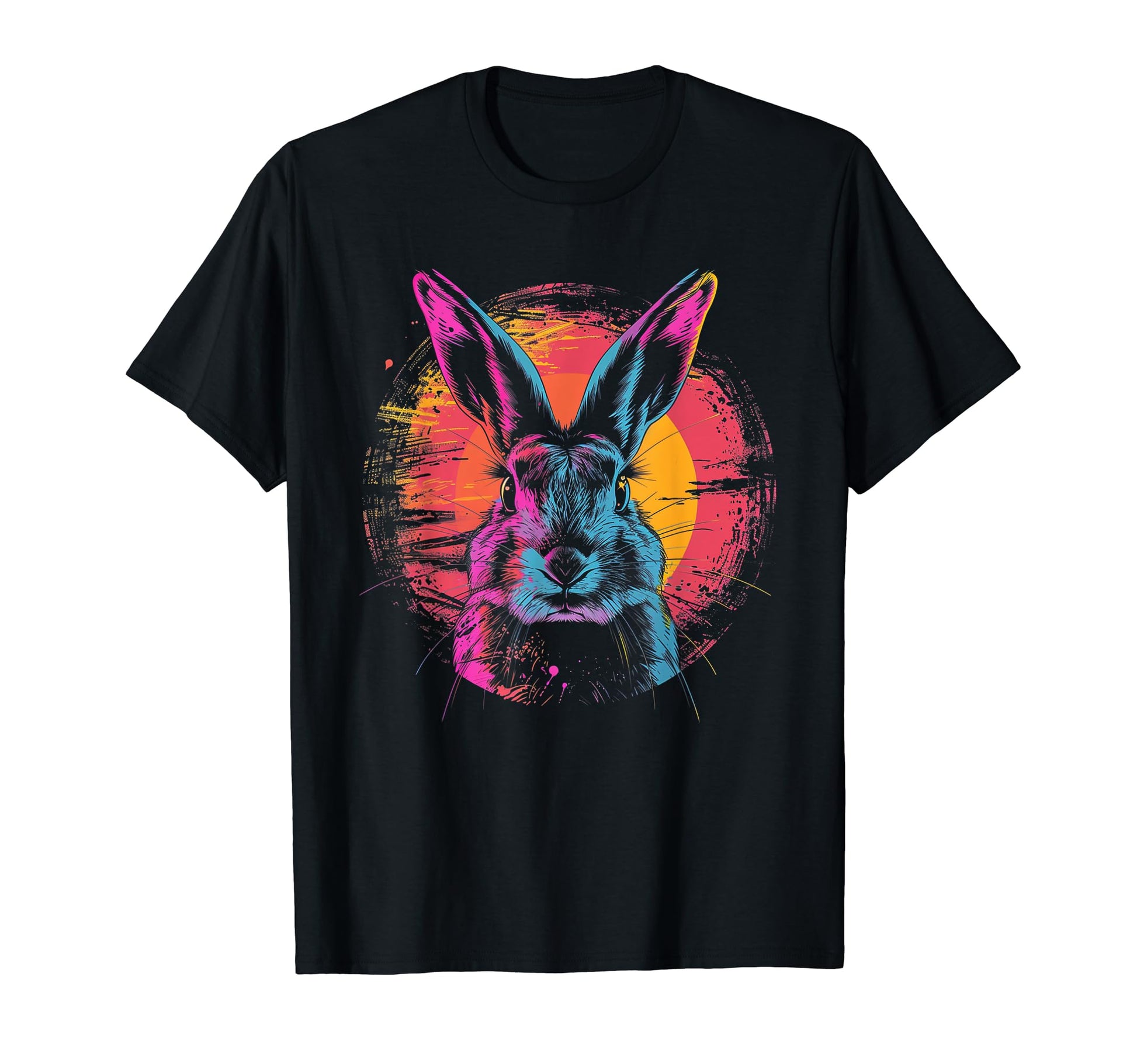 Rabbit Bunny Vaporwave Aesthetic T-Shirt - Novelty Apparel Unisex - T-Shirt, Sweatshirt, Hoodie