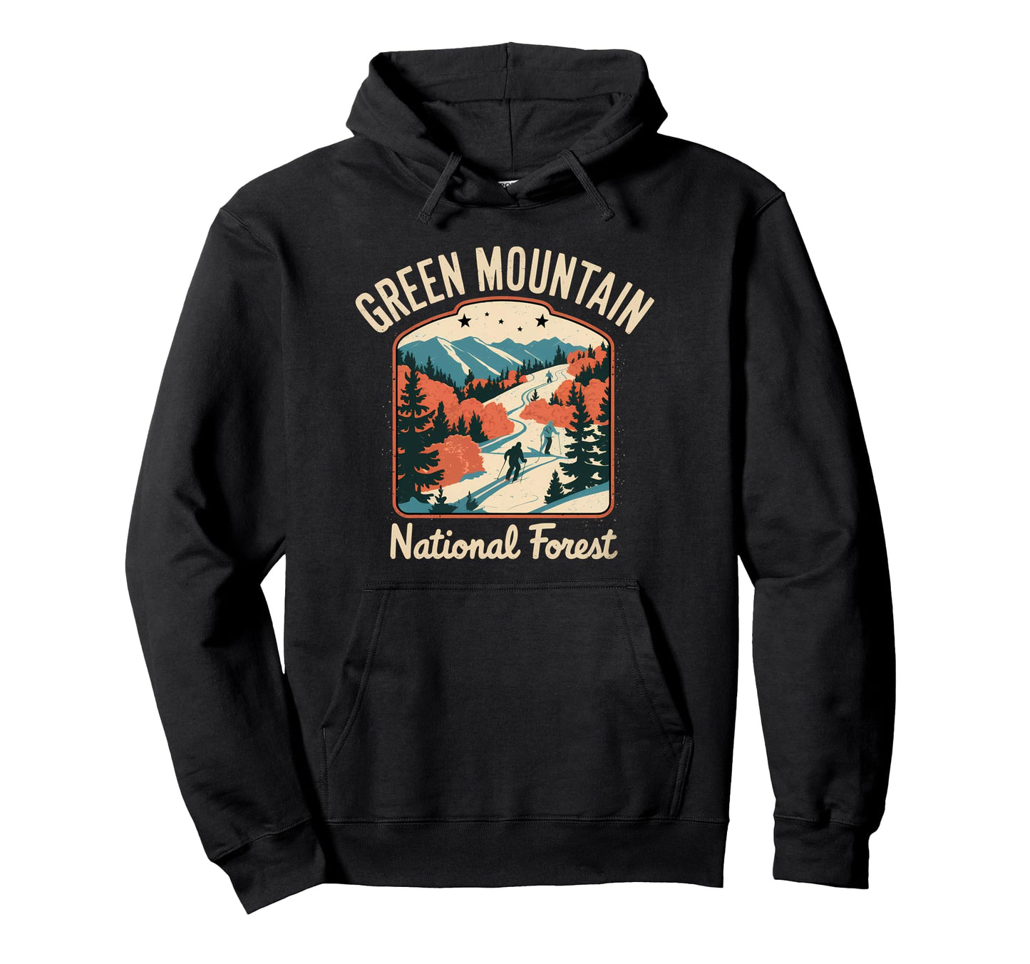 Green Mountain National Forest Hoodie - Streetwear Style for Adults - T-Shirt, Sweatshirt, Hoodie