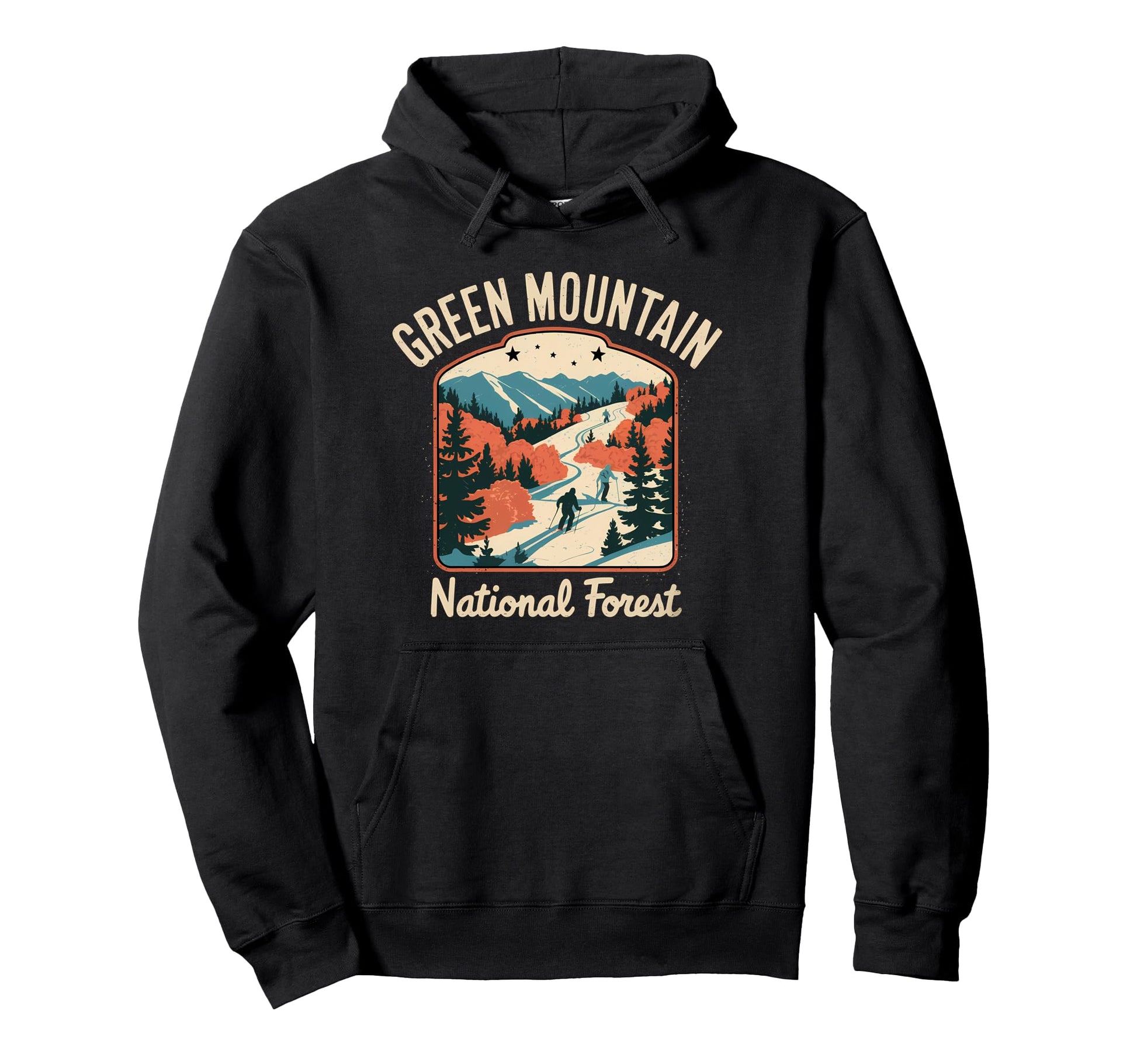 Green Mountain National Forest Hoodie - Streetwear Style for Adults - T-Shirt, Sweatshirt, Hoodie