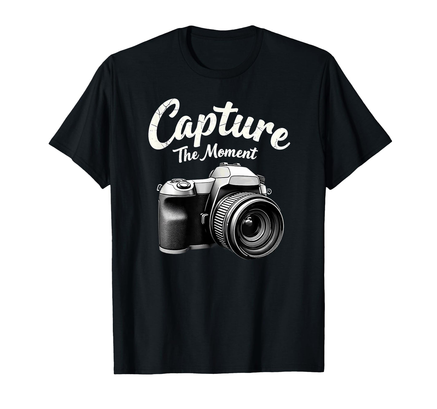 Capture Moment Camera Photography T-Shirt - Fun Novelty Design Men Women - T-Shirt, Sweatshirt, Hoodie