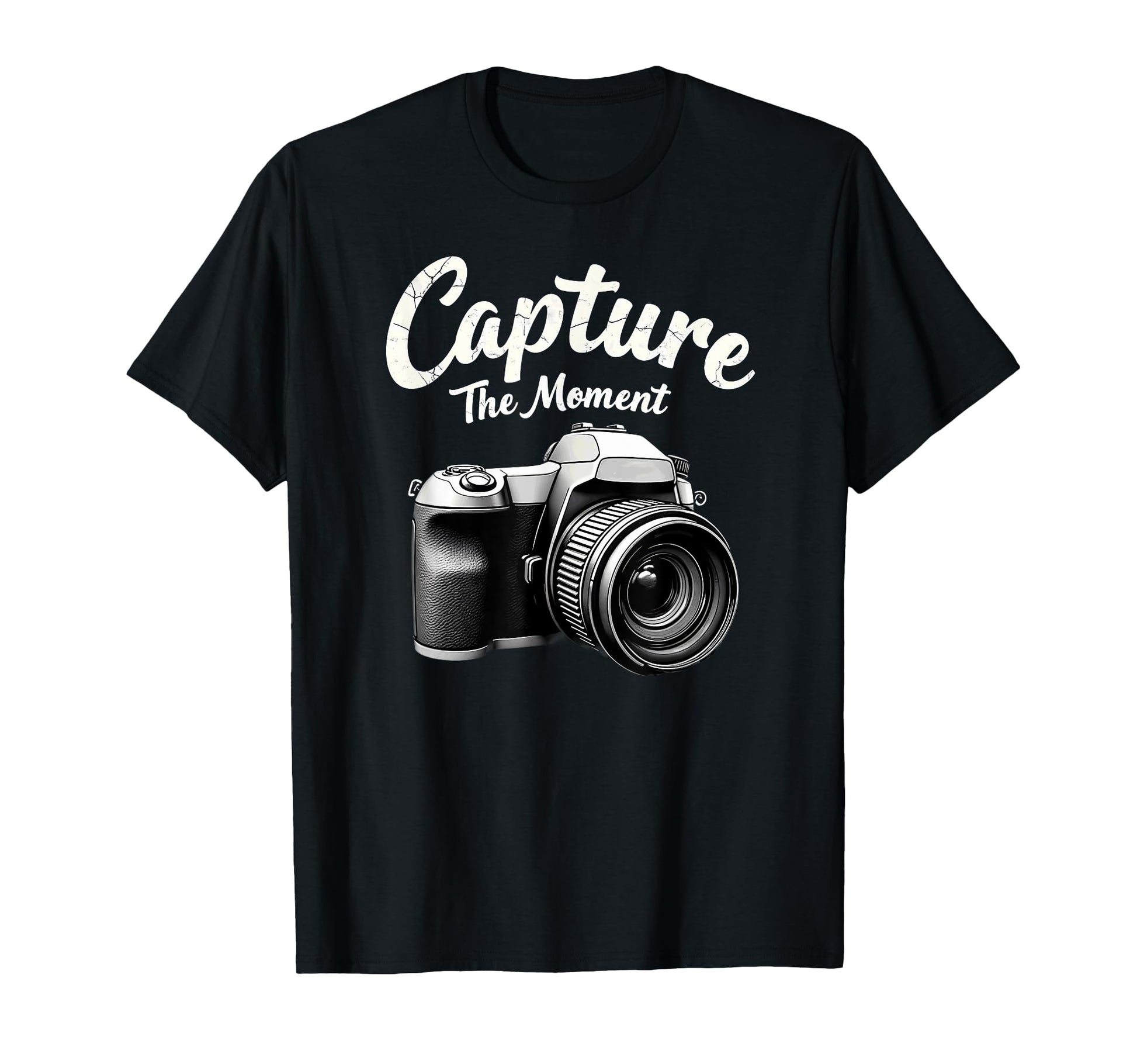 Capture Moment Camera Photography T-Shirt - Fun Novelty Design Men Women - T-Shirt, Sweatshirt, Hoodie