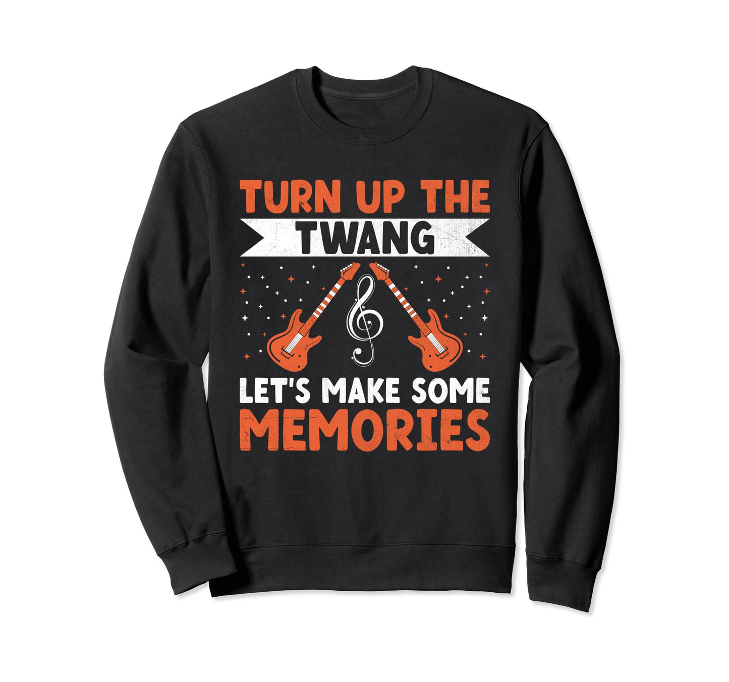 County Music Music Lover Western Sweatshirt - Graphic Print for Adults - T-Shirt, Sweatshirt, Hoodie