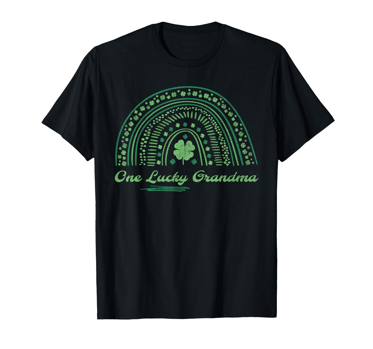 Lucky Grandma Saint Patricks Day T-Shirt - Graphic Print for Adults - T-Shirt, Sweatshirt, Hoodie