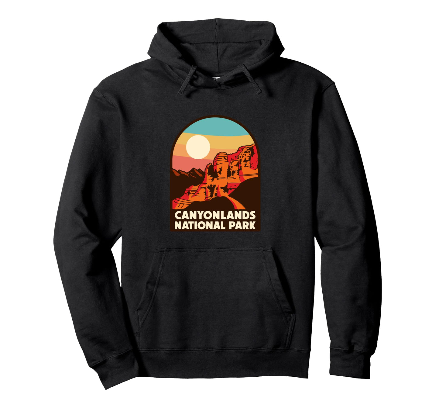 Canyonlands National Park Landscape Utah Hoodie - Unique Graphic Unisex - T-Shirt, Sweatshirt, Hoodie
