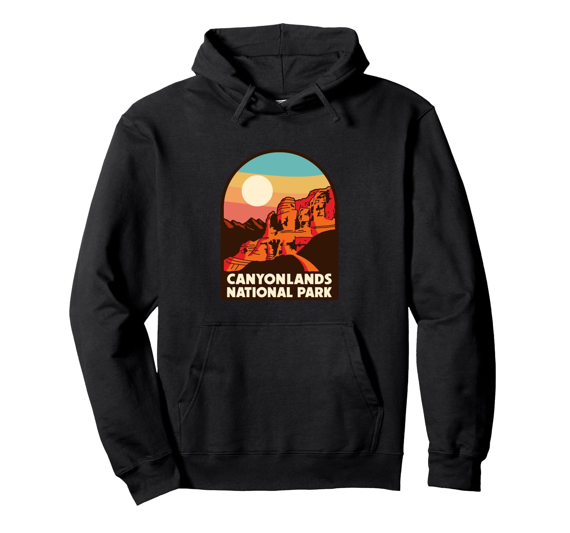 Canyonlands National Park Landscape Utah Hoodie - Unique Graphic Unisex - T-Shirt, Sweatshirt, Hoodie