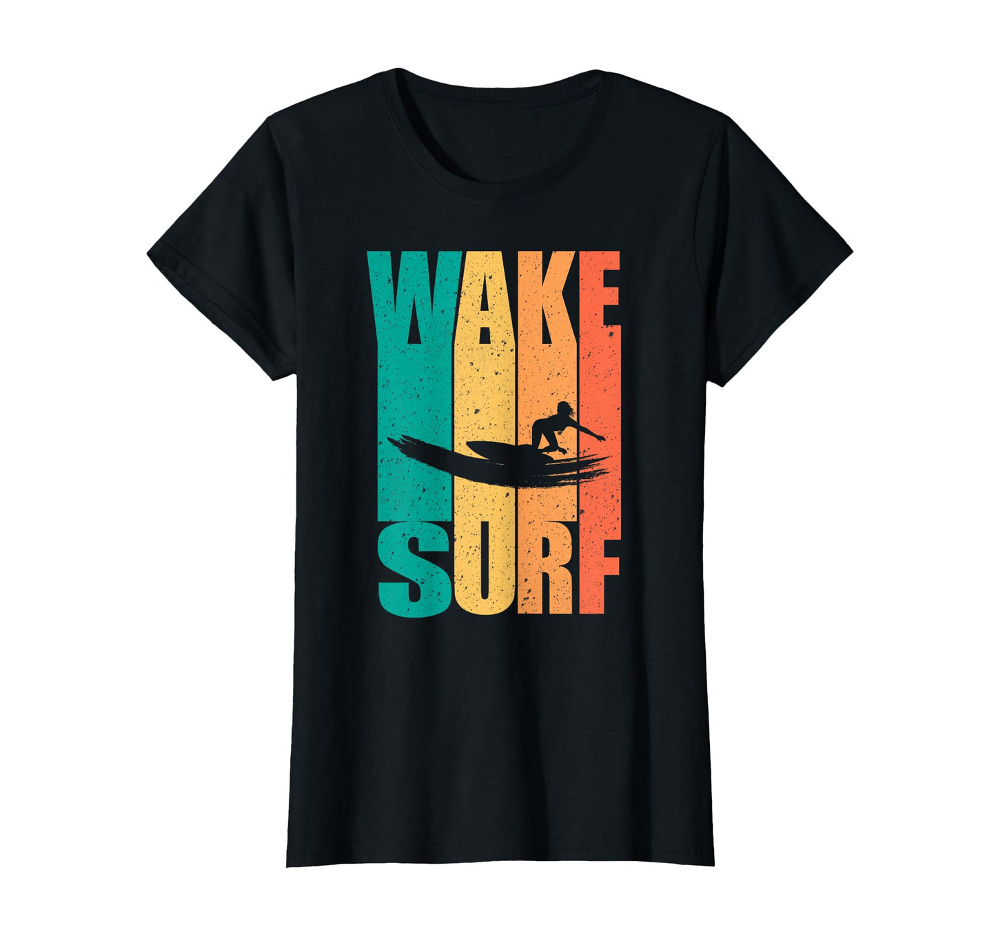 Surfboard Wake Surfing Surfer T-Shirt - Trendy Graphic Unisex - T-Shirt, Sweatshirt, Hoodie