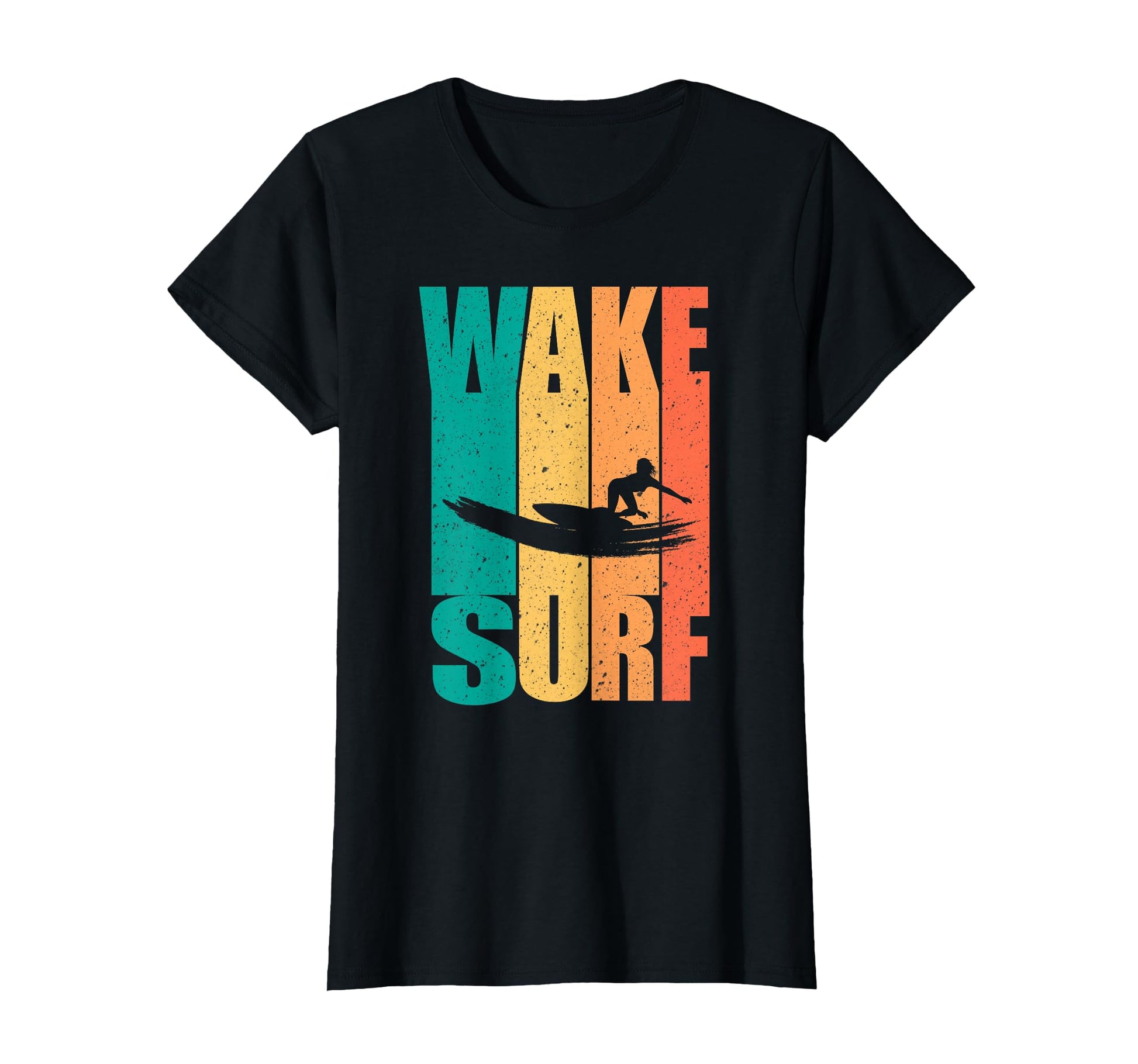 Surfboard Wake Surfing Surfer T-Shirt - Trendy Graphic Unisex - T-Shirt, Sweatshirt, Hoodie