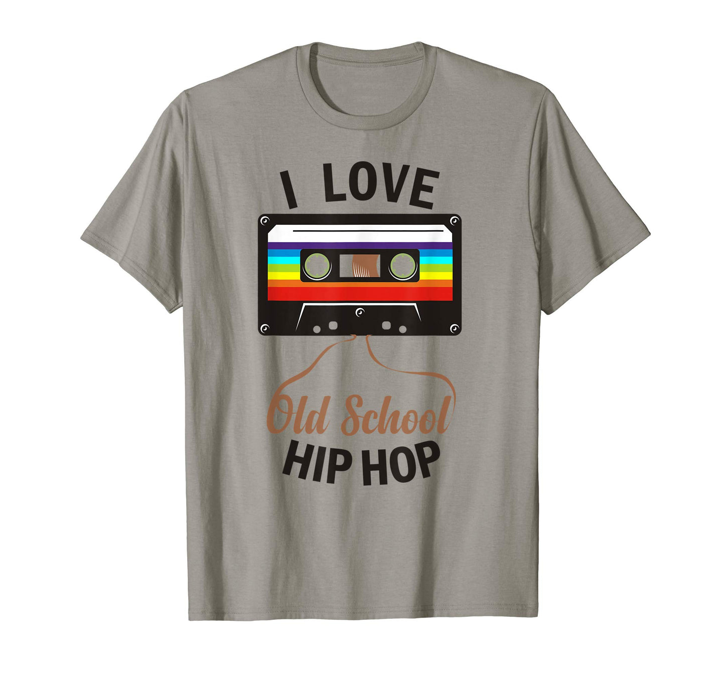 I Love Old School Hip Hop Music 80S T-Shirt - Fun Novelty Design Men Women - T-Shirt, Sweatshirt, Hoodie