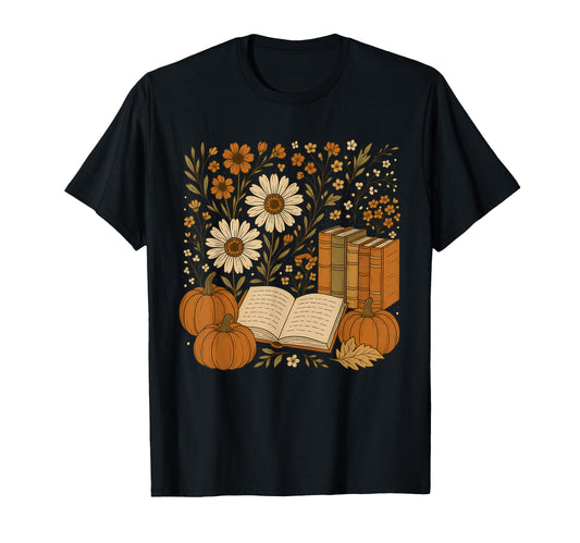 Boho Reading Reading Fall Autumn T-Shirt - Streetwear Style for Adults - T-Shirt, Sweatshirt, Hoodie