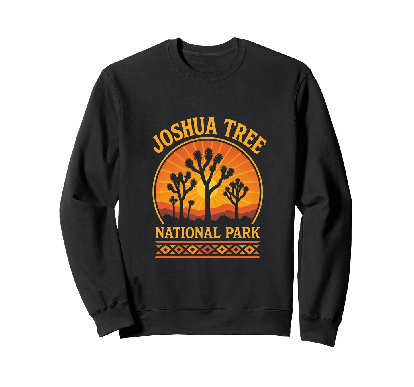 Joshua Tree National Park Camping Sweatshirt - Custom Art Print Unisex - T-Shirt, Sweatshirt, Hoodie