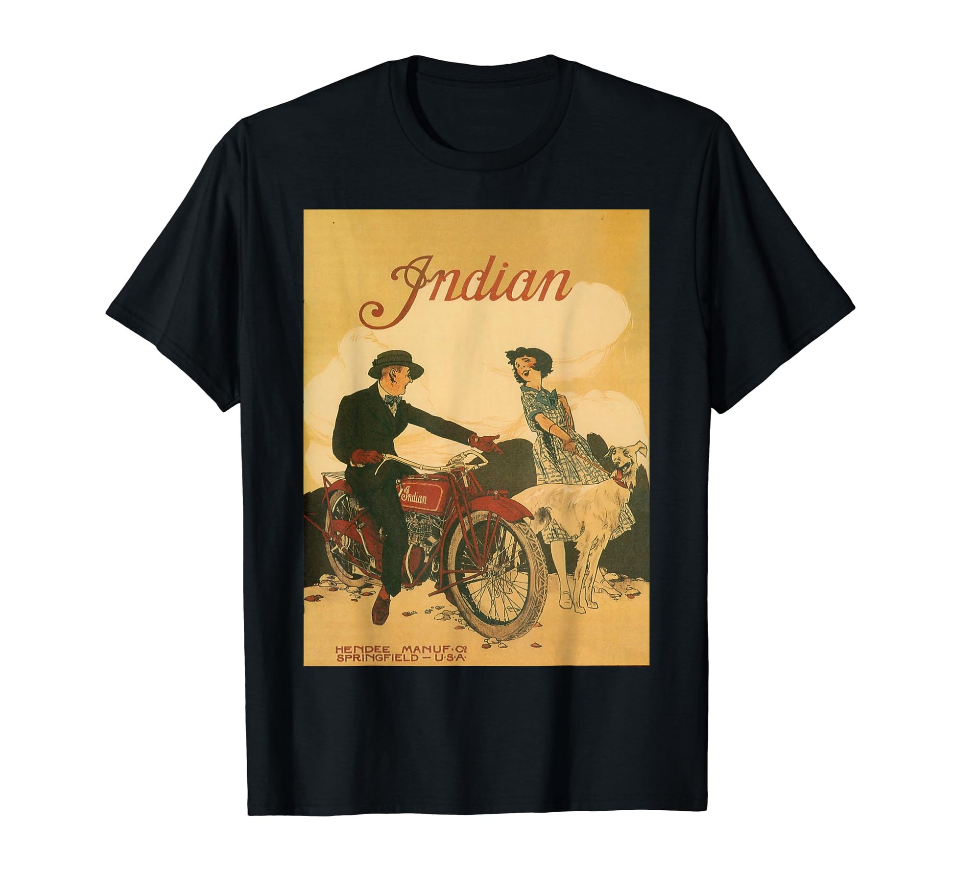 Indian Motorcycles T-Shirt - Custom Art Print for Adults - T-Shirt, Sweatshirt, Hoodie