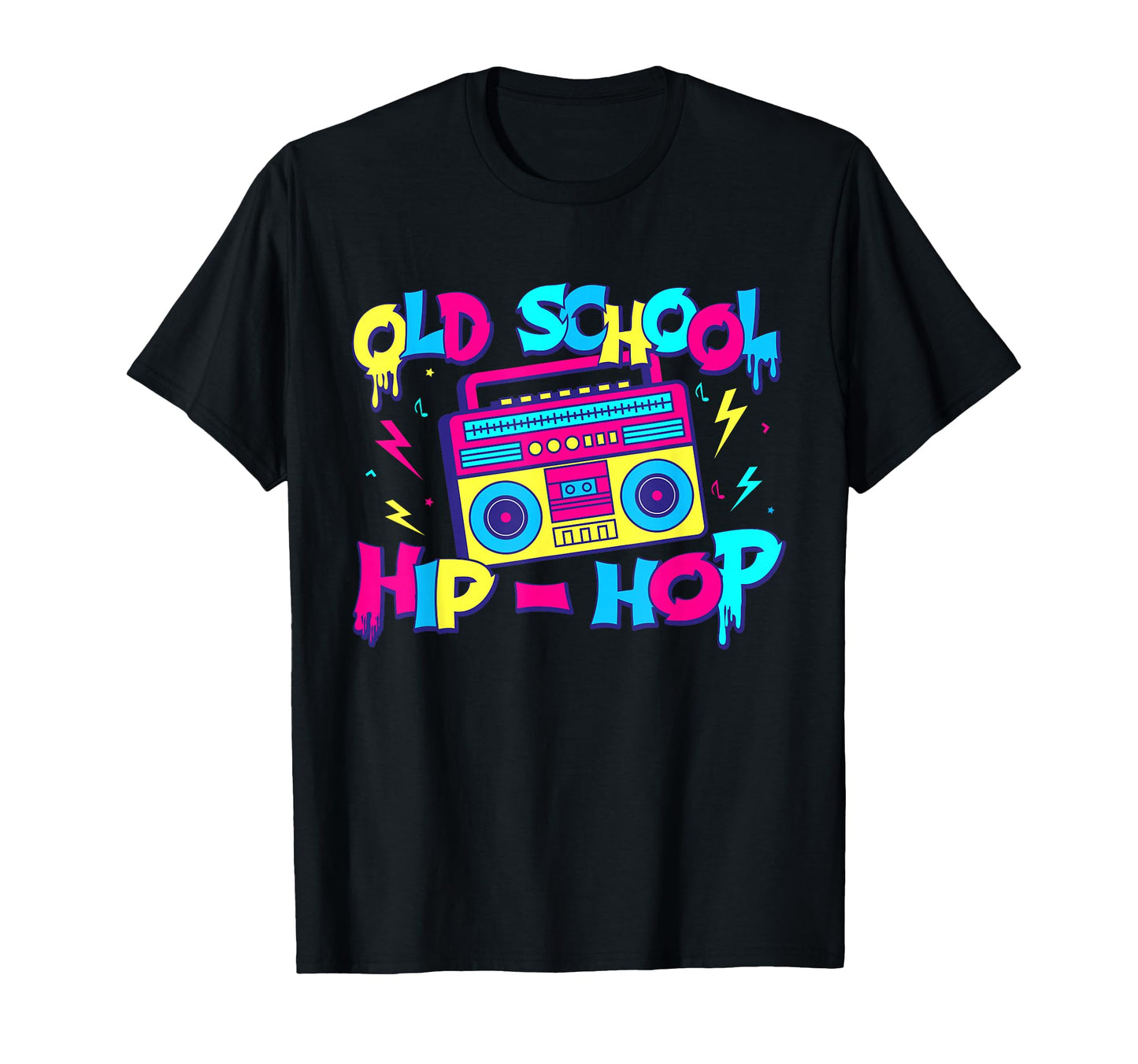 Old School Hip Hop 80S 90S Music T-Shirt - Fun Novelty Design Unisex - T-Shirt, Sweatshirt, Hoodie