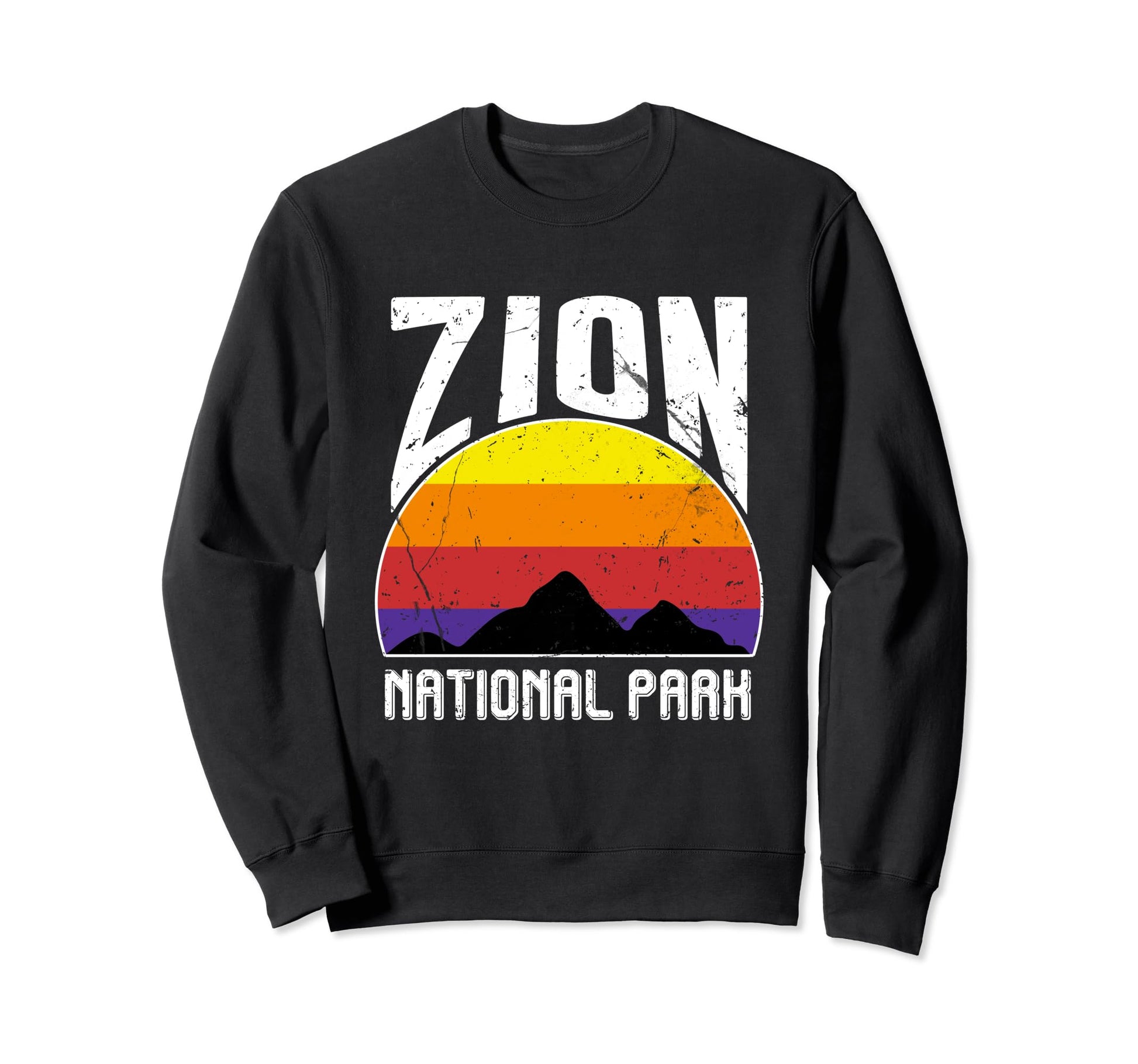 Zion National Park Sweatshirt - Fun Novelty Design for Adults - T-Shirt, Sweatshirt, Hoodie