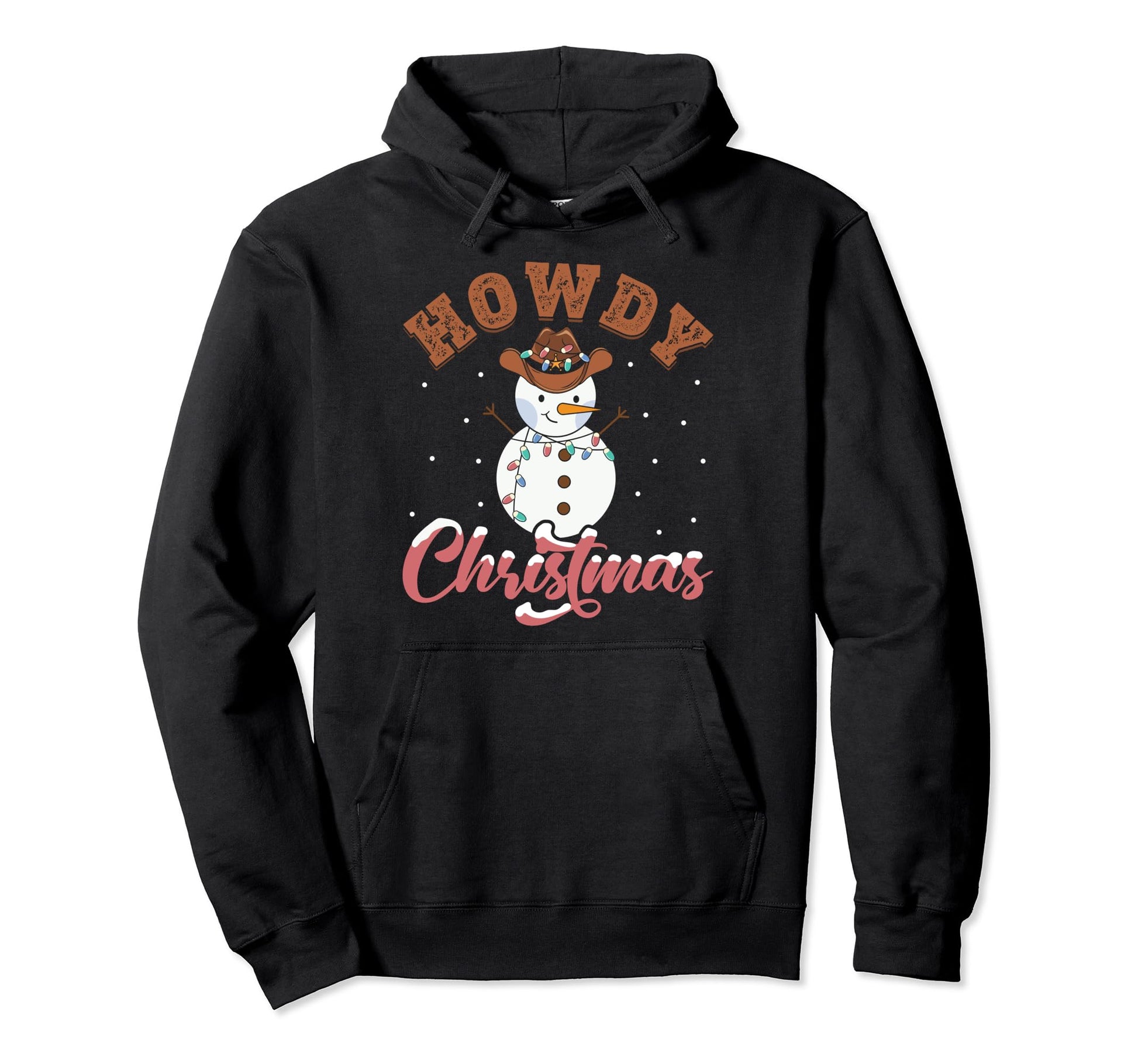 Western Cowboy Howdy Hoodie - Novelty Apparel for Adults - T-Shirt, Sweatshirt, Hoodie
