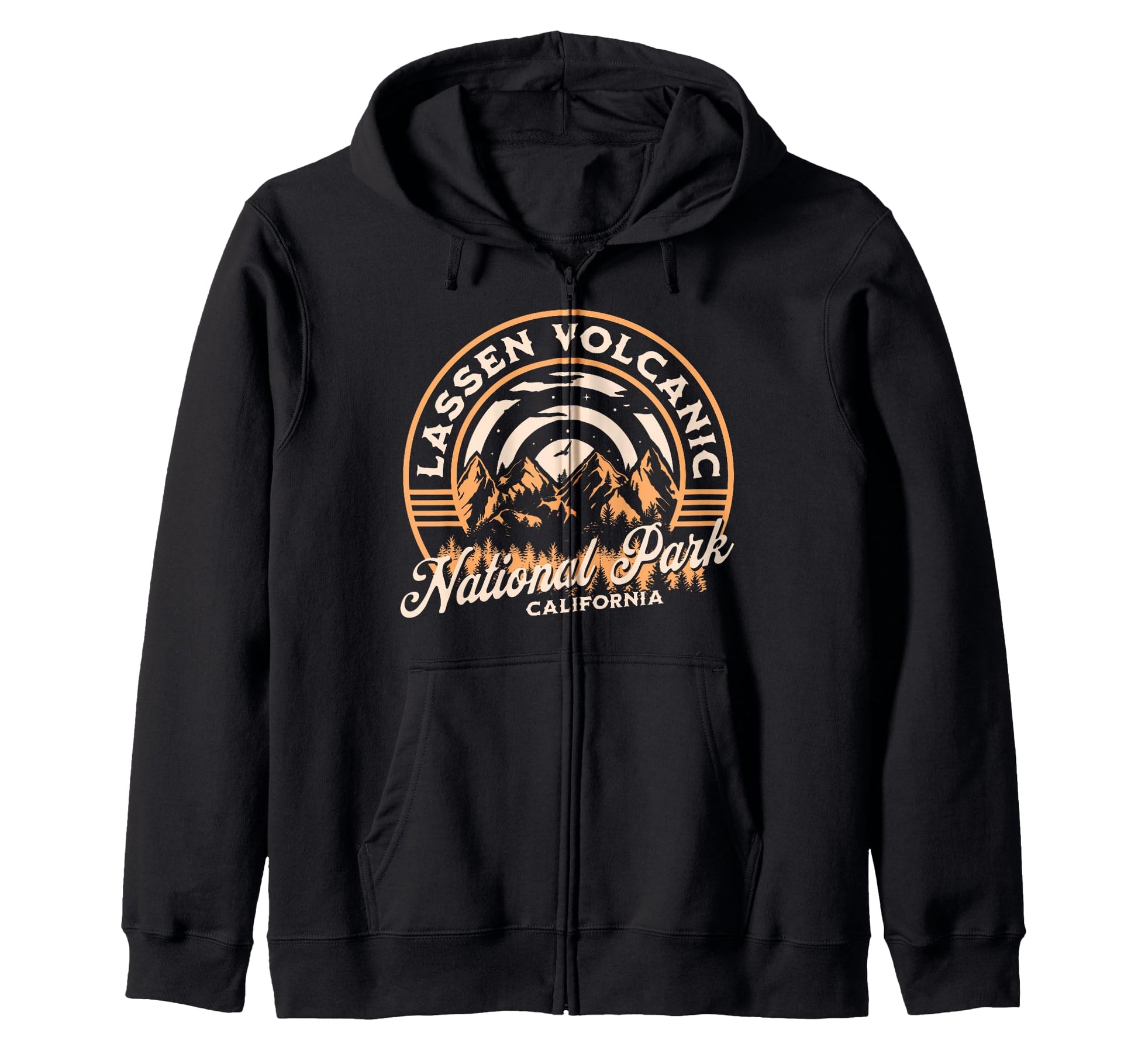 Lassen Volcanic National Park Hoodie - Novelty Apparel Men Women - T-Shirt, Sweatshirt, Hoodie