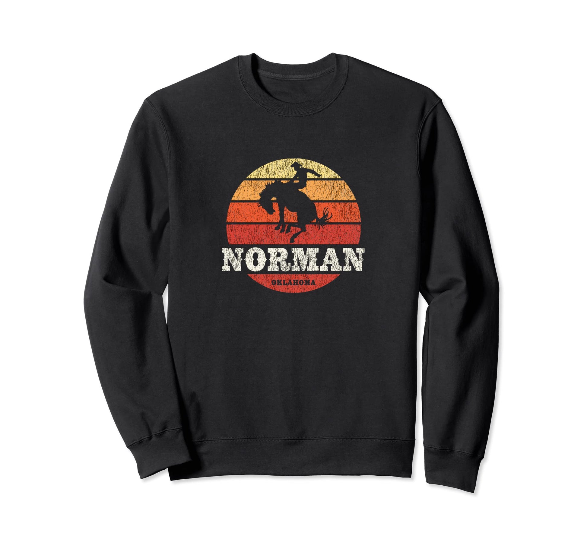 Norman Ok Country Western Sweatshirt - Unique Graphic Unisex - T-Shirt, Sweatshirt, Hoodie