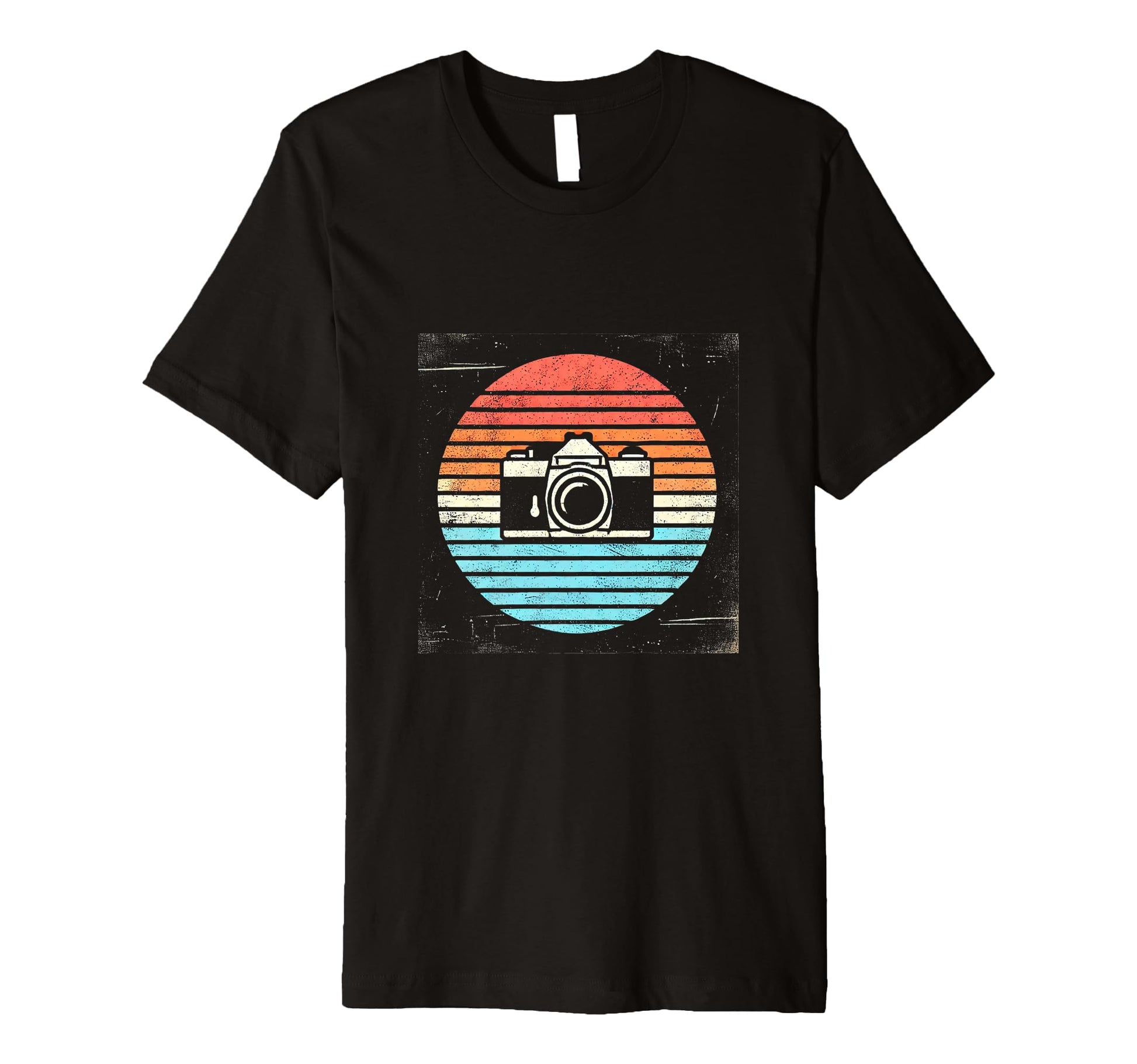 Camera T-Shirt - Minimalist Print for Adults - T-Shirt, Sweatshirt, Hoodie