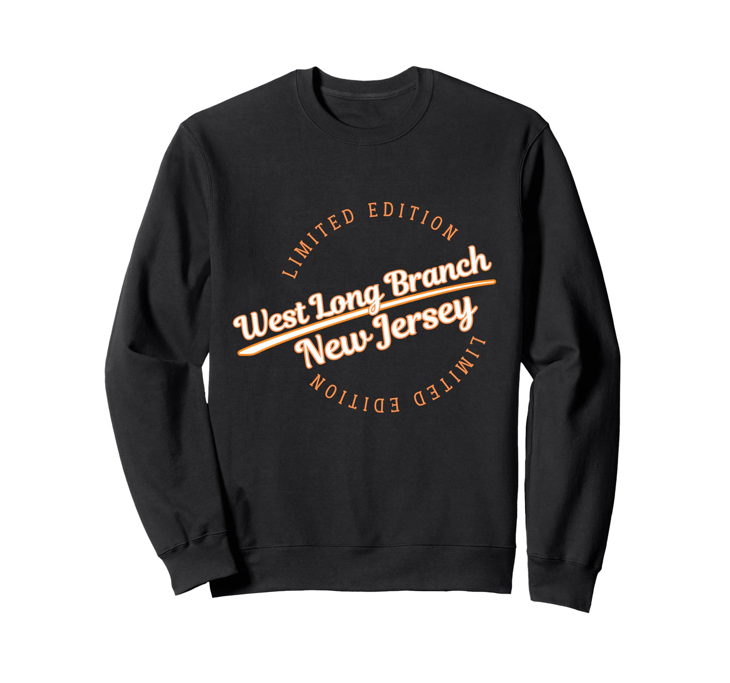 Athletic West Long Branch Nj Sweatshirt - Unique Graphic Unisex - T-Shirt, Sweatshirt, Hoodie