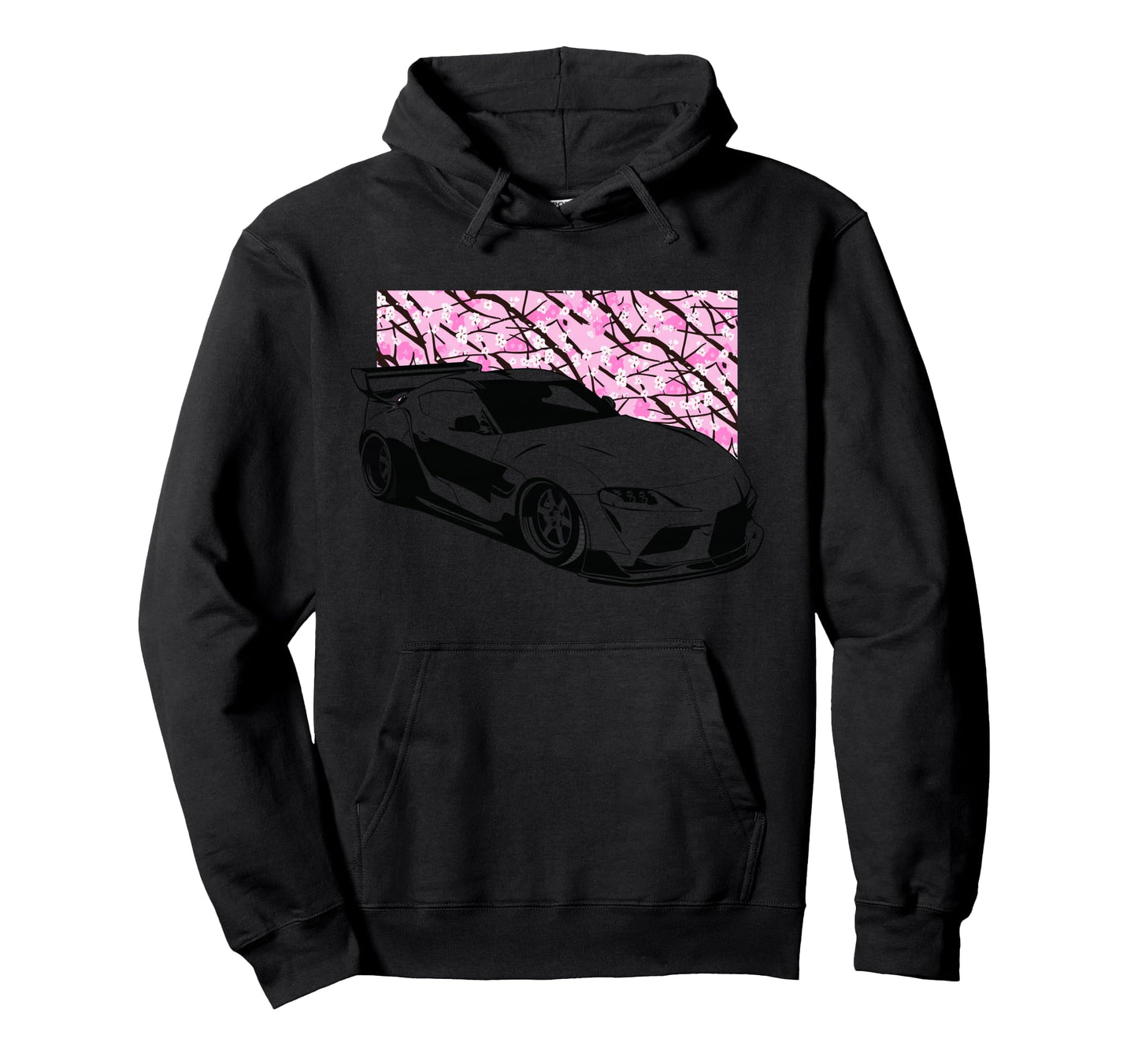 Jdm Supra Mk5 Gr Cherry Blossom 2Jz Stance Hoodie - Unique Graphic Unisex - T-Shirt, Sweatshirt, Hoodie