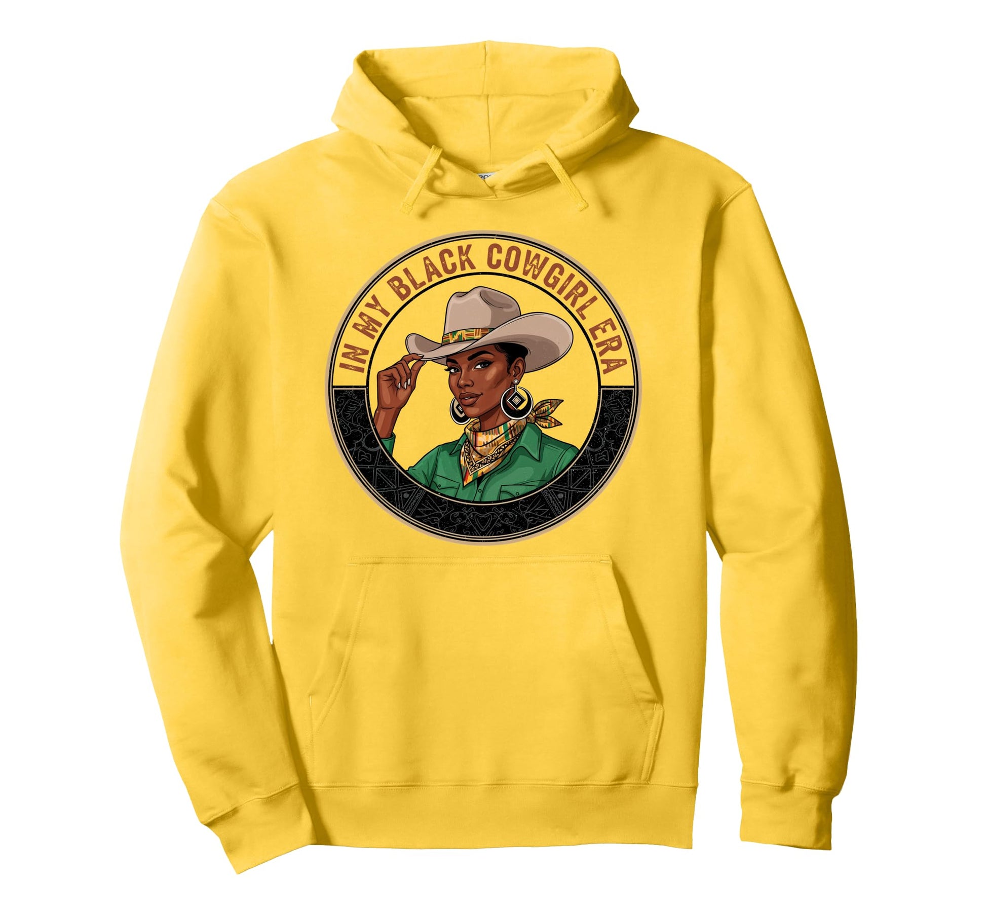 My Black Cowgirl Era African American Hoodie - Custom Art Print Men Women - T-Shirt, Sweatshirt, Hoodie