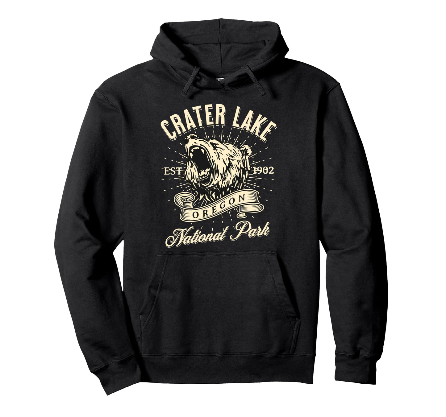 Crater Lake National Park Oregon Usa Outdoor Hoodie - Trendy Graphic Unisex - T-Shirt, Sweatshirt, Hoodie