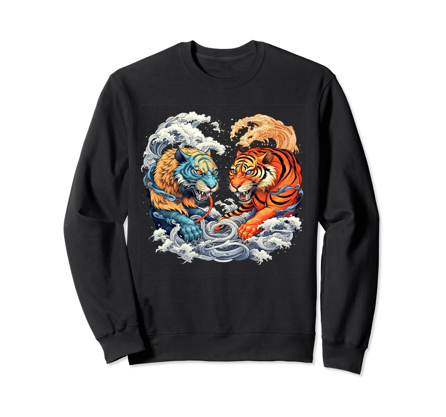 Japanese Tokyo Dueling Asian Sweatshirt - Streetwear Style for Adults - T-Shirt, Sweatshirt, Hoodie