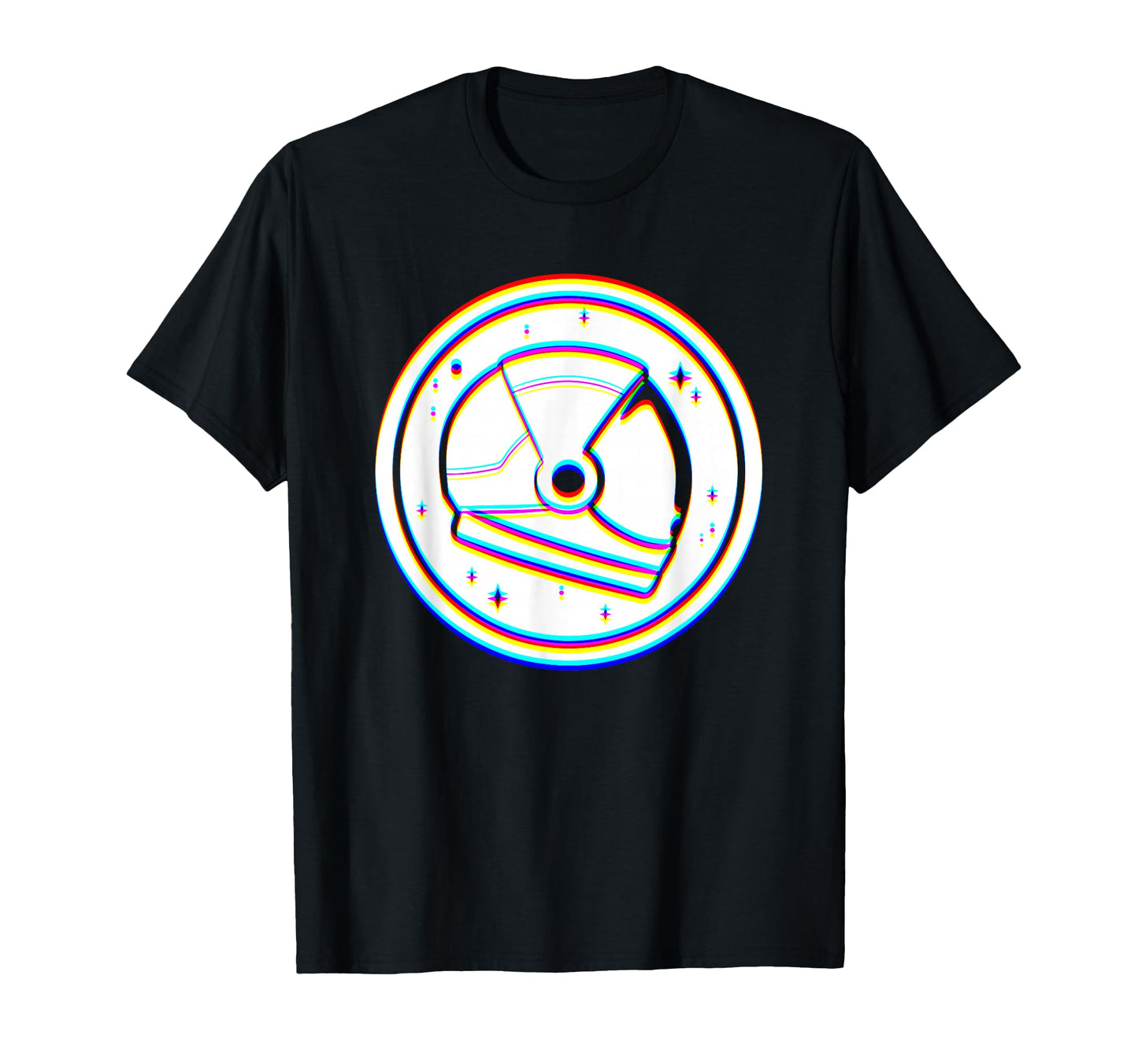 Glitch Art Edm Rave Optical Illusion T-Shirt - Minimalist Print Men Women - T-Shirt, Sweatshirt, Hoodie