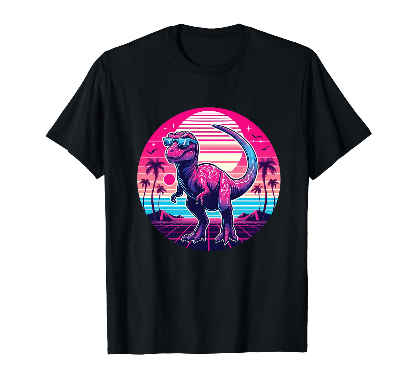 Retrowave Synthwave Aesthetic Vaporwave T-Shirt - Graphic Print Unisex - T-Shirt, Sweatshirt, Hoodie