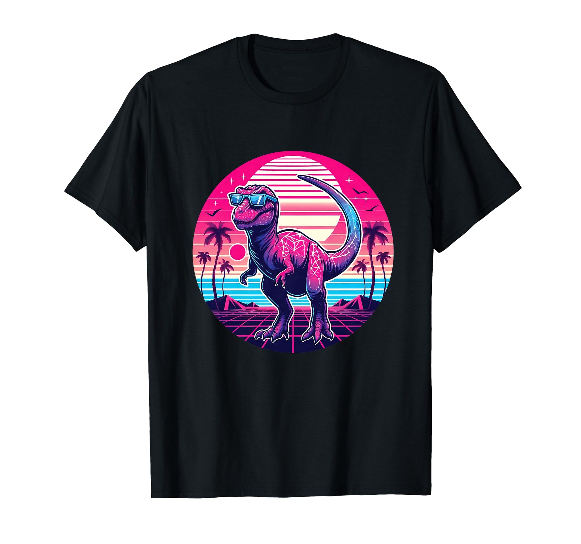 Retrowave Synthwave Aesthetic Vaporwave T-Shirt - Graphic Print Unisex - T-Shirt, Sweatshirt, Hoodie