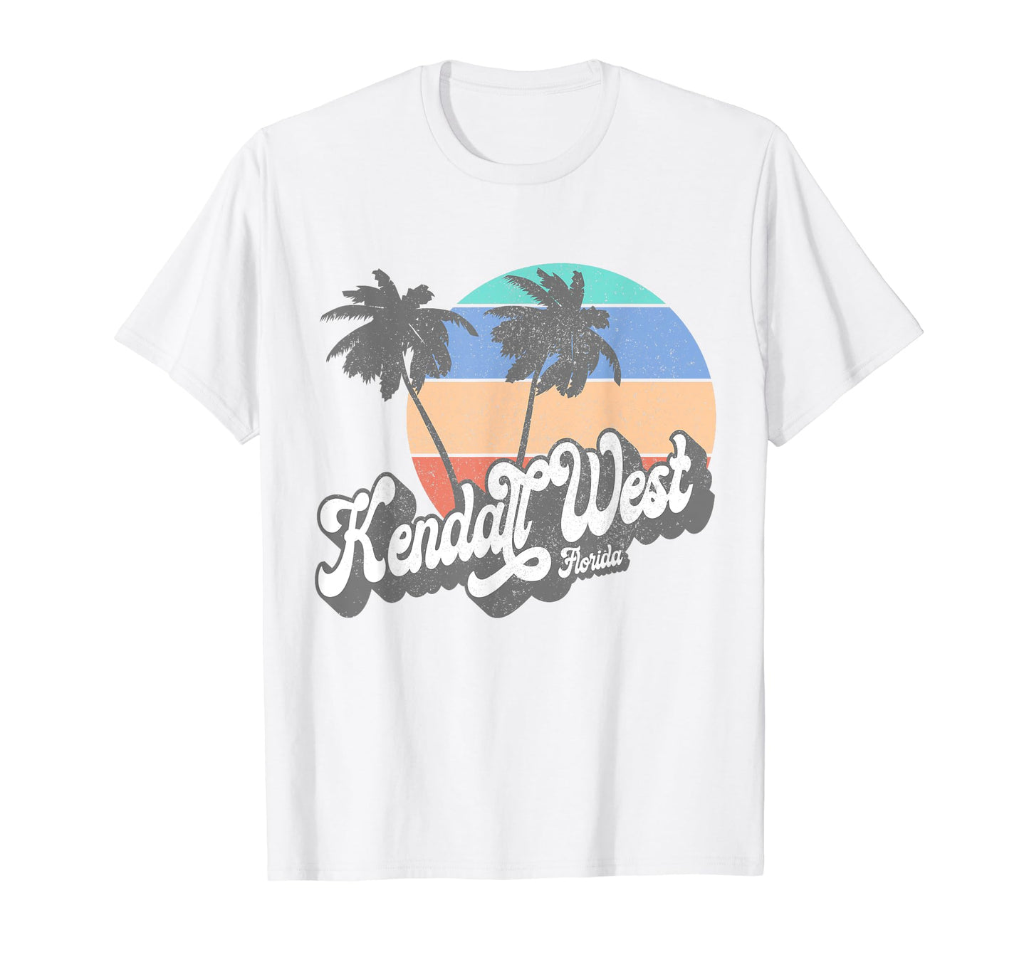 Kendall West Florida Fl Beach Surf T-Shirt - Casual Everyday Wear Unisex - T-Shirt, Sweatshirt, Hoodie