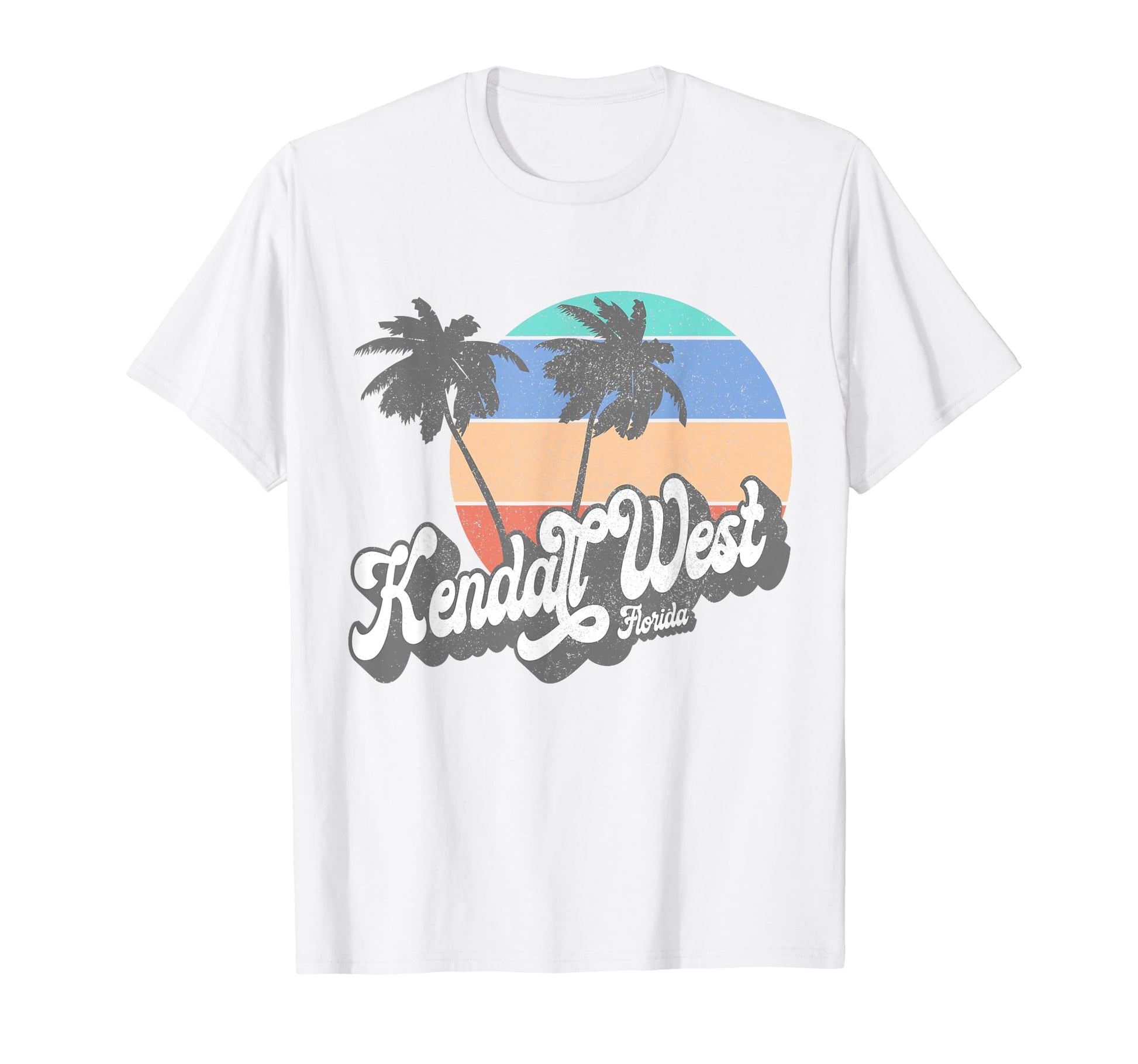 Kendall West Florida Fl Beach Surf T-Shirt - Casual Everyday Wear Unisex - T-Shirt, Sweatshirt, Hoodie